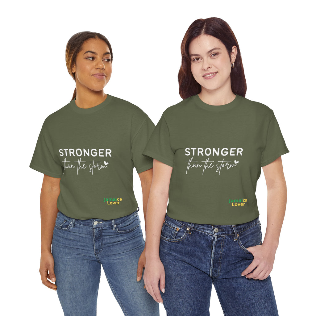 Stronger Than The Storm Tee — Inspirational Motivational T‑Shirt