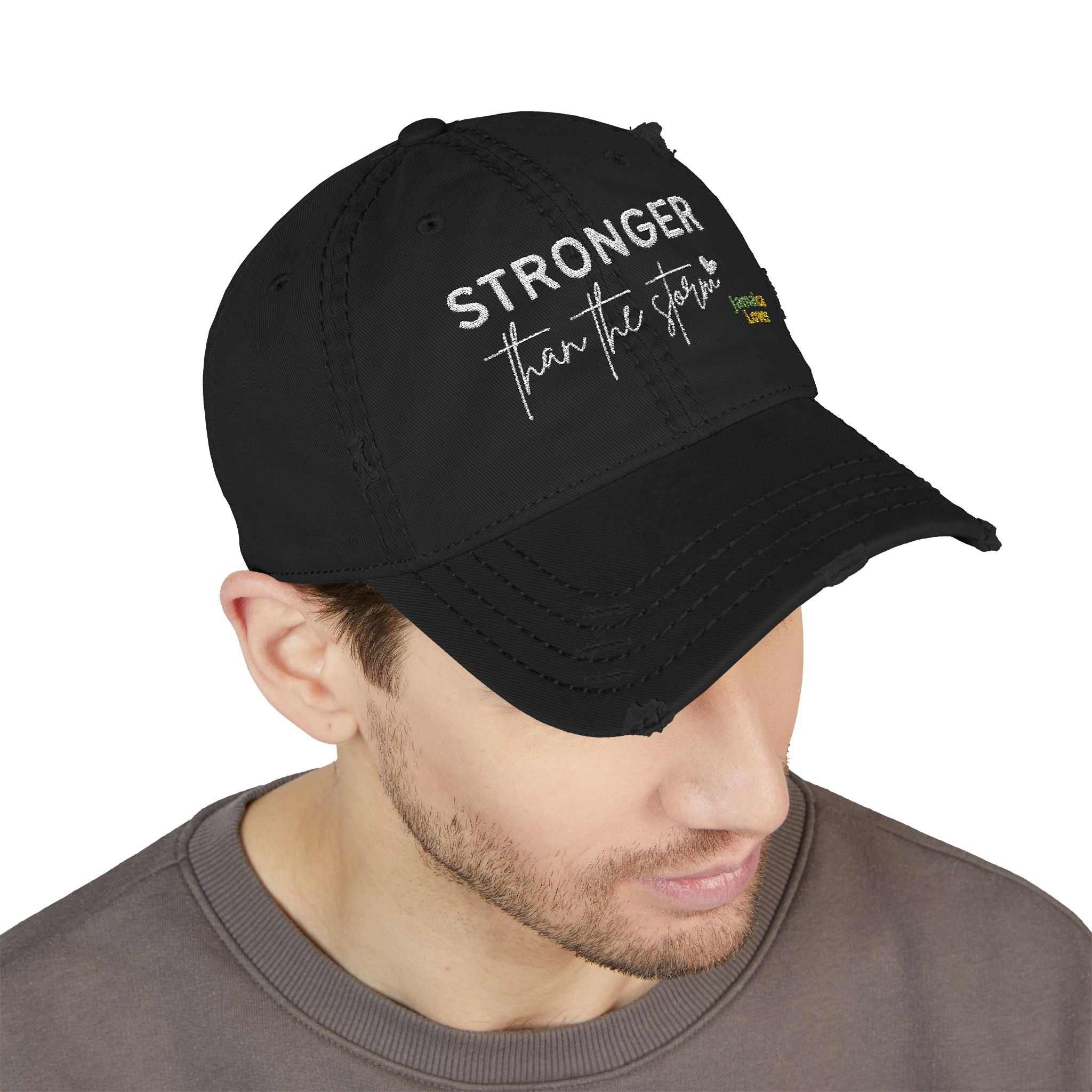 Distressed Dad Hat (Embroidery)