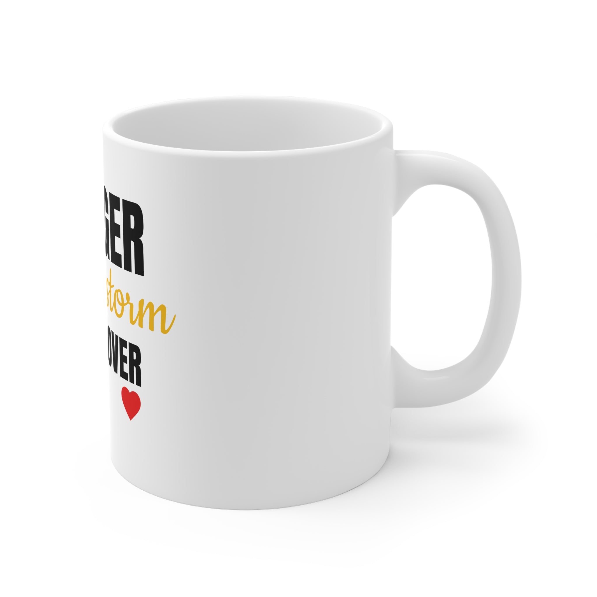 Stronger Than The Storm Jamaican Love Ceramic Coffee Mug — 11oz & 15oz