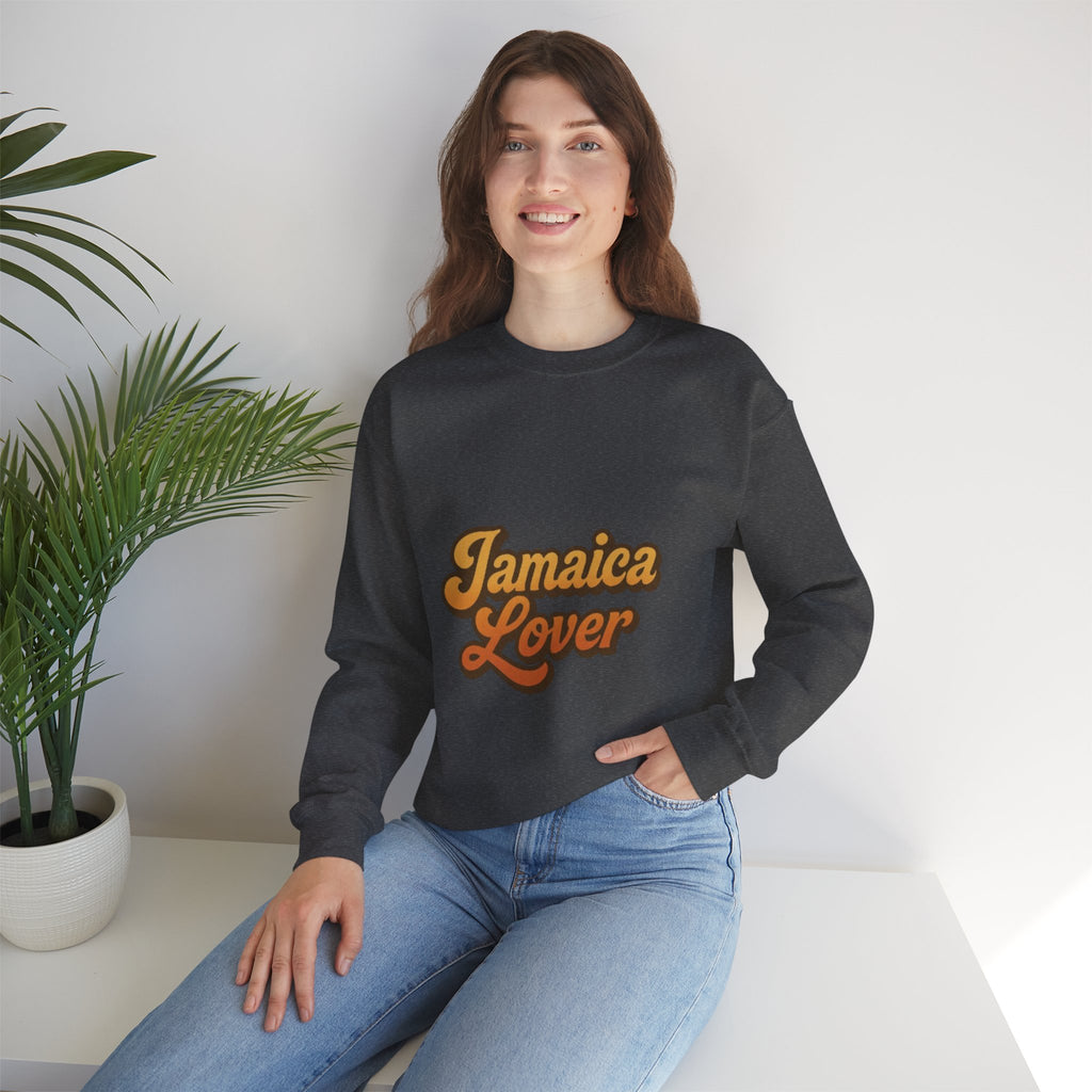 Jamaica Lover Sweatshirt — Retro Tropical Crewneck for Travel & Island Lovers