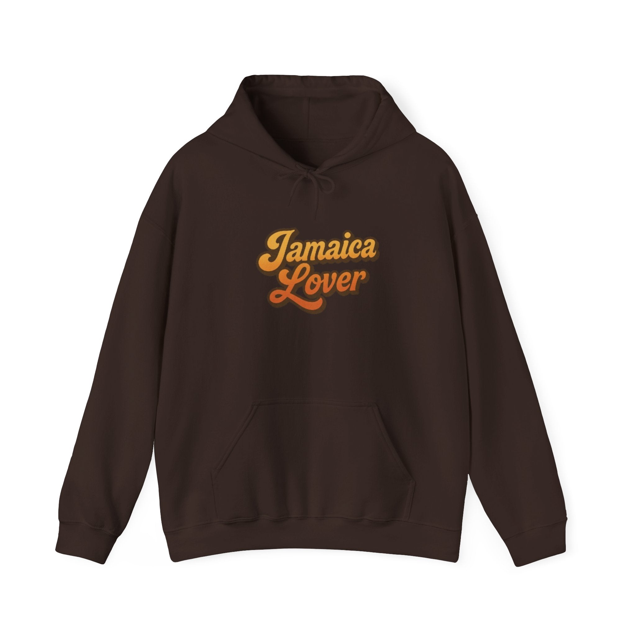 Jamaica Lover Hoodie — Retro Script Pullover for Jamaica Fans