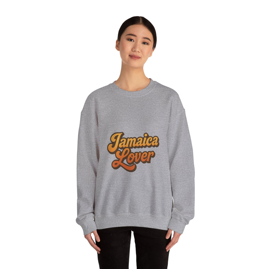 Jamaica Lover Sweatshirt — Retro Tropical Crewneck for Travel & Island Lovers
