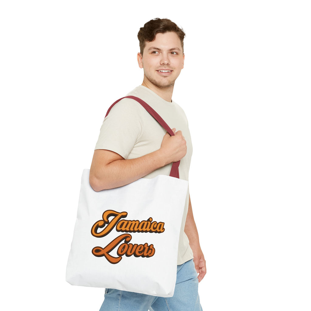 Jamaica Lovers Tote Bag, Beach Bag, Shopping Tote, Eco-Friendly Bag, Vacation Accessory, Gift for Travel Enthusiasts