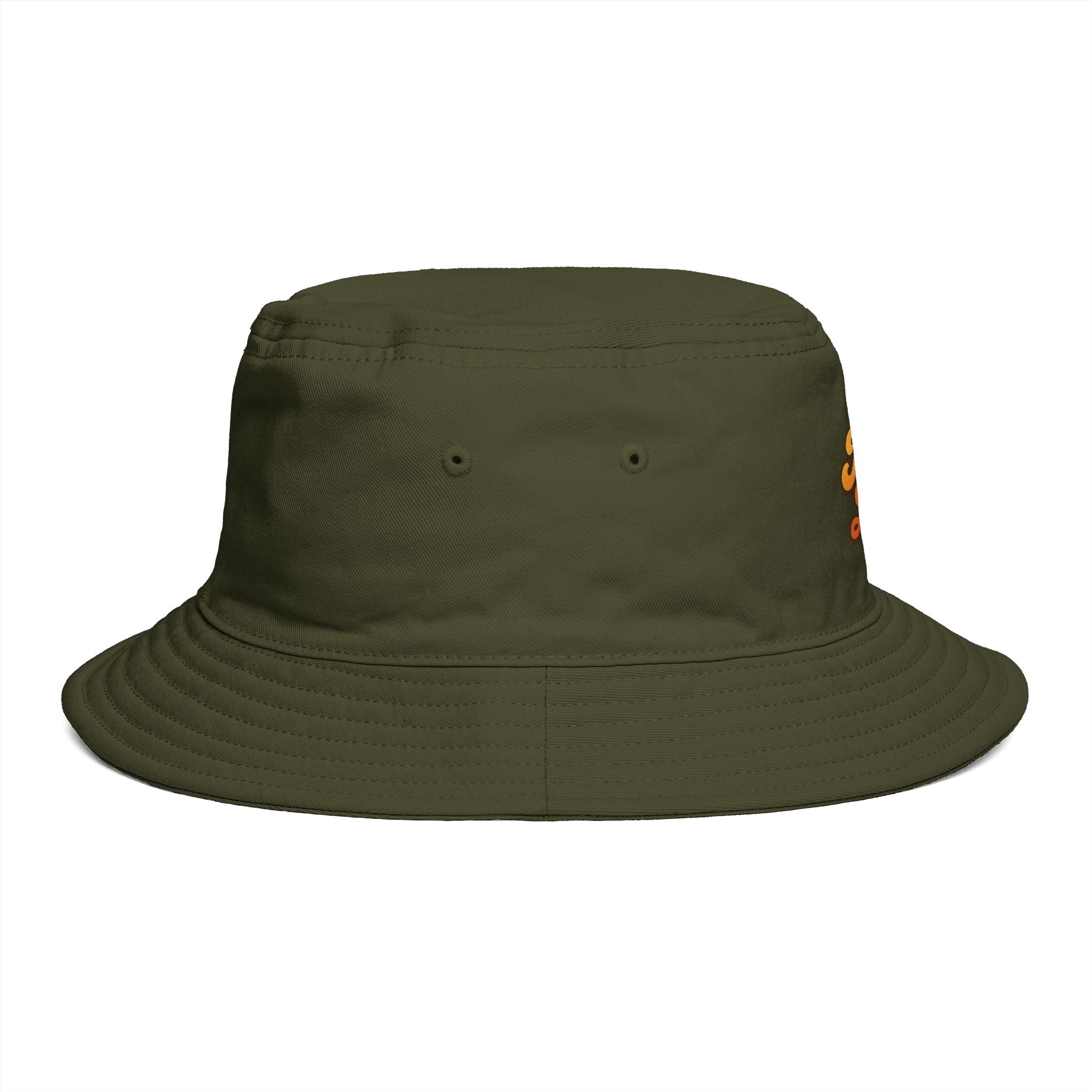 Jamaica Lover Bucket Hat — Retro Reggae Brown Beach Sun Hat