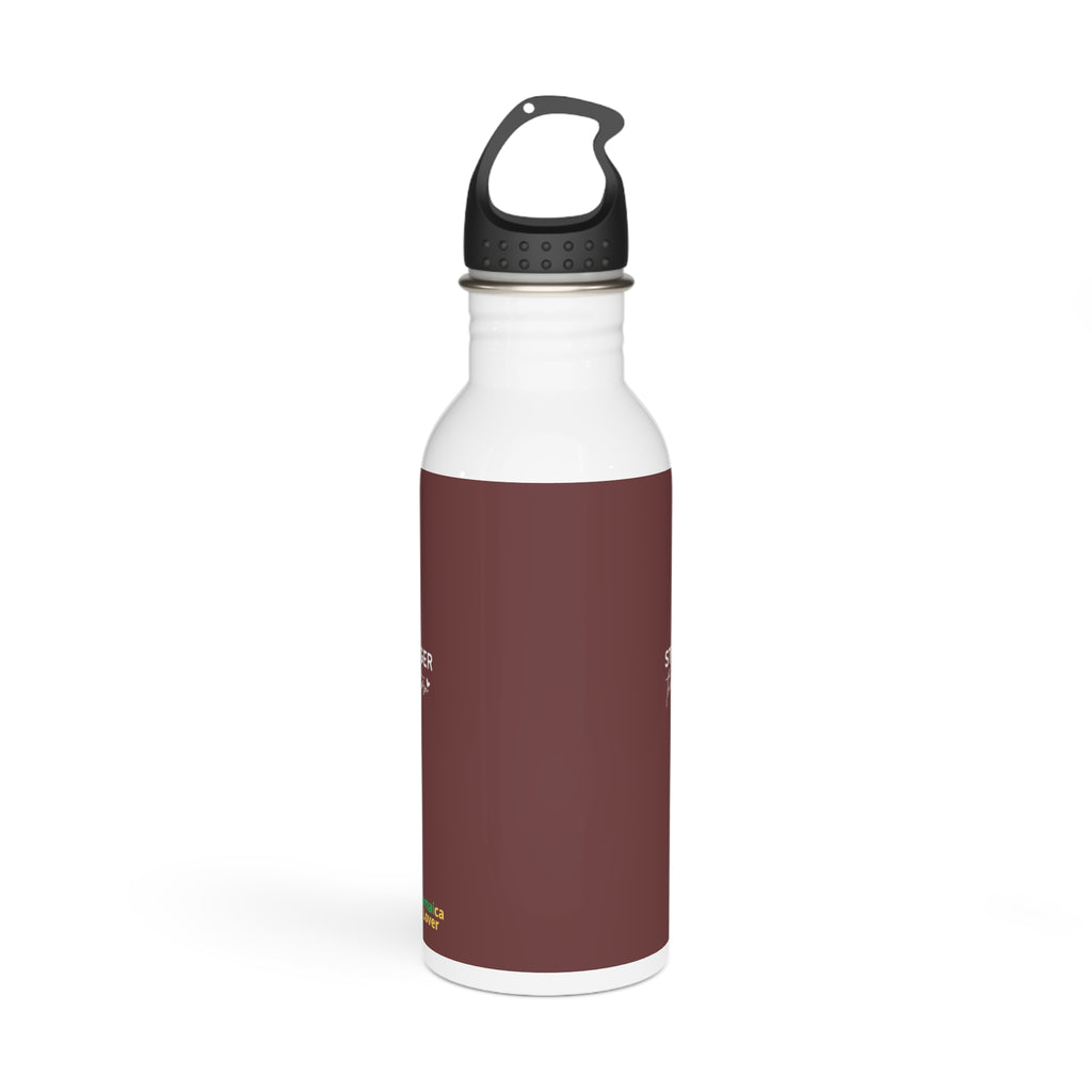 Stainless Steel Water Bottle — "Stronger from the Struggle" Inspirational Sports Bottle