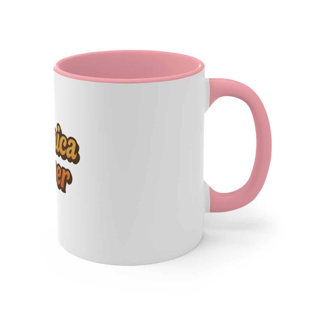 Jamaica Lovers Accent Mug - Perfect Gift for Coffee Enthusiasts, Beach Lovers, Travel Collectors, Birthday Celebrations, Summer Vibes