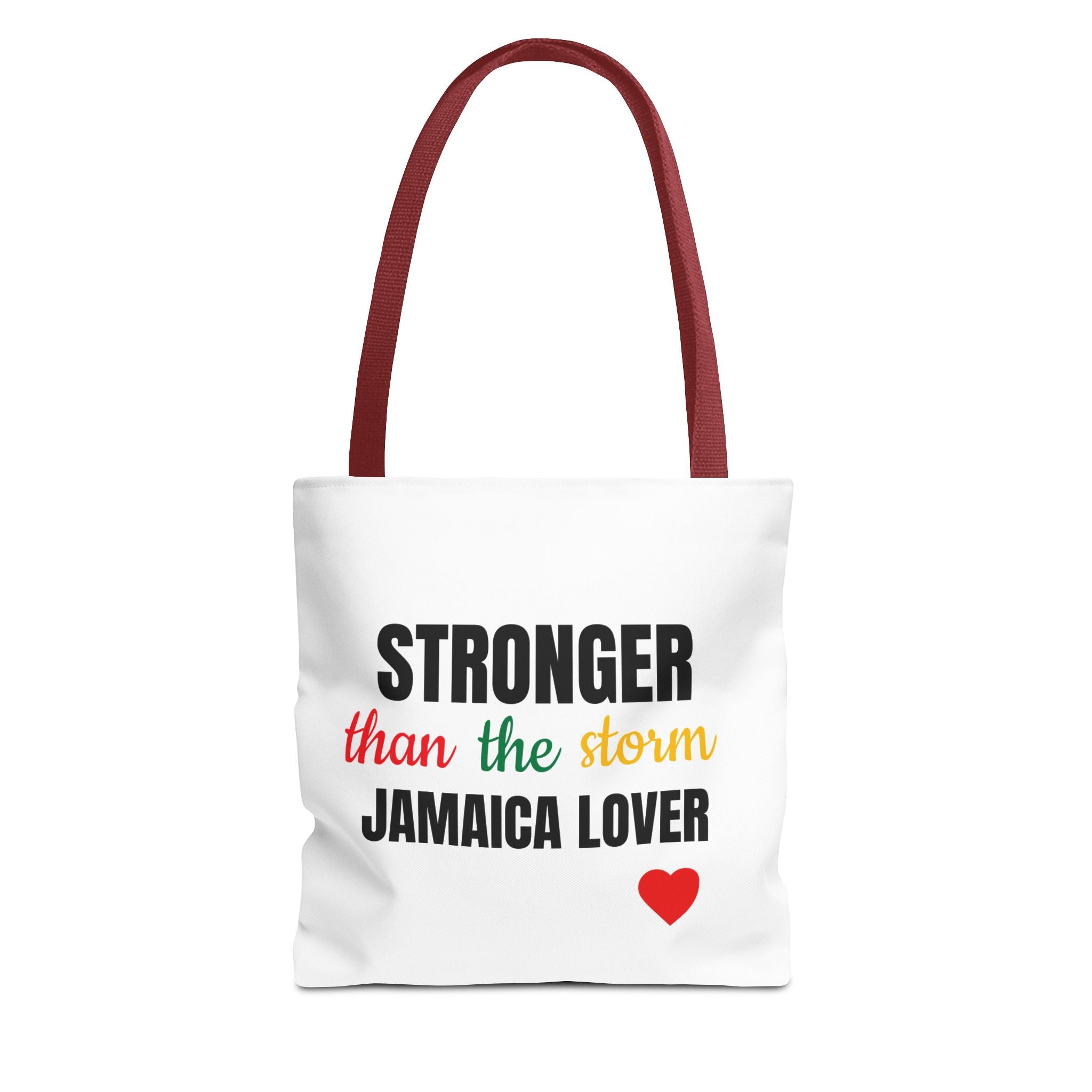 Stronger Than The Storm Jamaica Lover Tote Bag