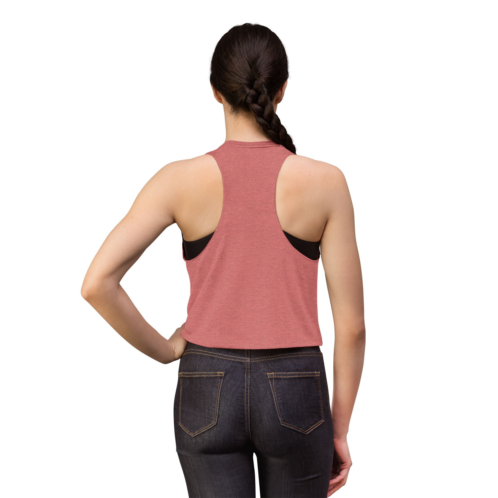 Crop Top — "Stronger Than the Storm" Motivational Women's Crop Top