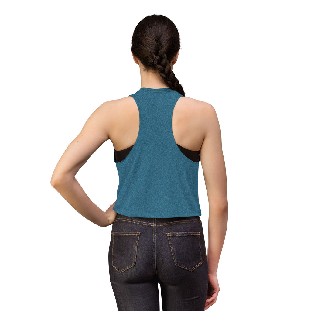 Crop Top — "Stronger Than the Storm" Motivational Women's Crop Top