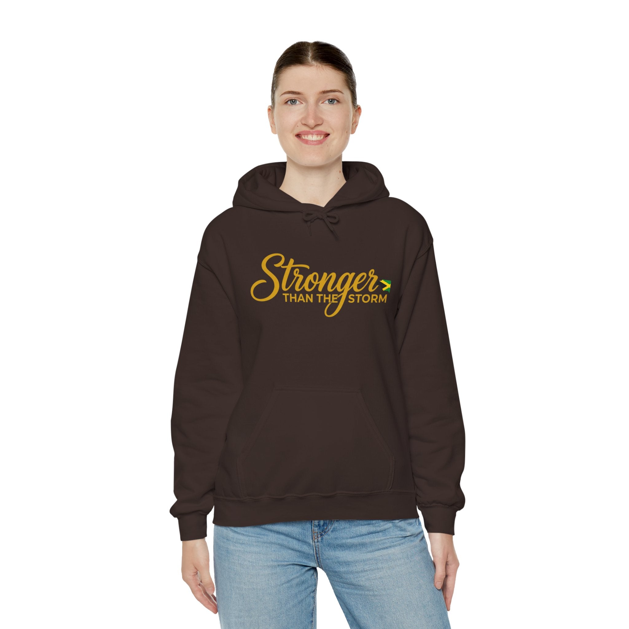 Stronger Than The Storm Hoodie – Inspirational Resilience Sweatshirt