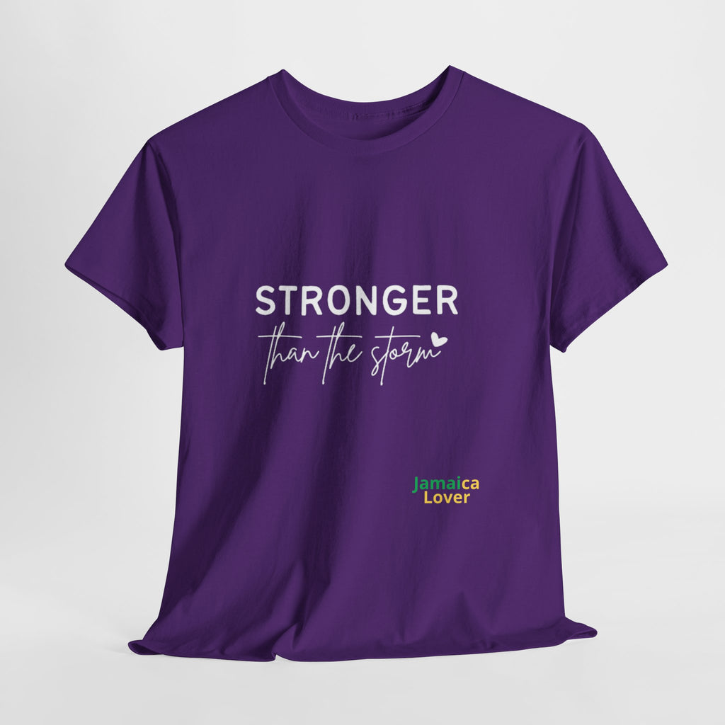 Stronger Than The Storm Tee — Inspirational Motivational T‑Shirt