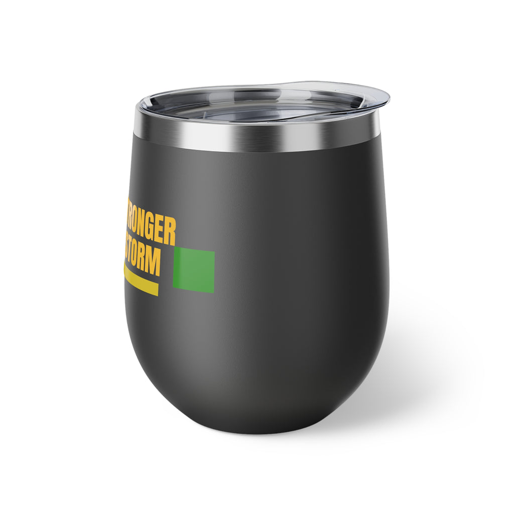 12oz Insulated Cup — "Jamaica Stronger Than The Storm"