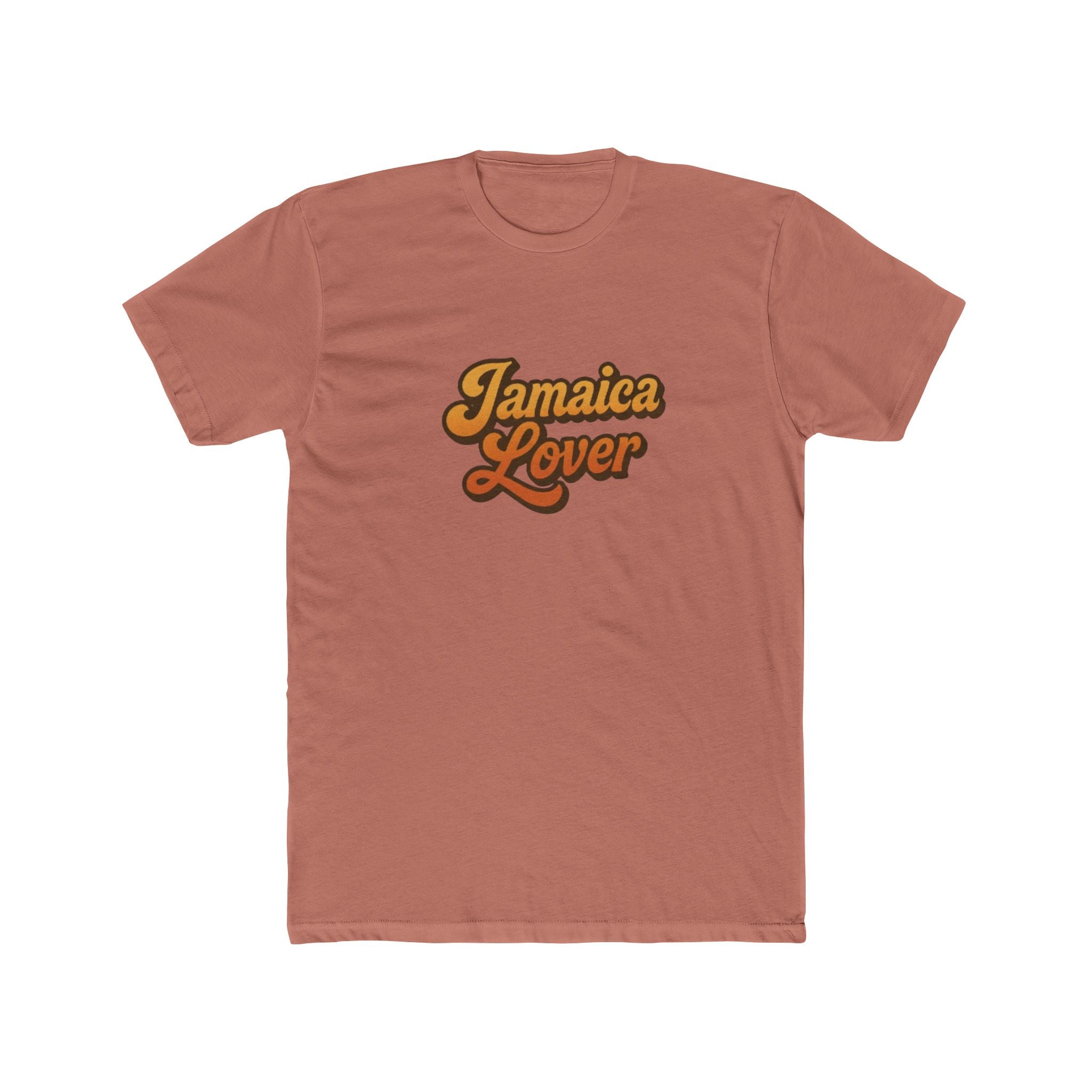 Jamaica Lover T-Shirt – Retro Script Jamaica Vacation Tee