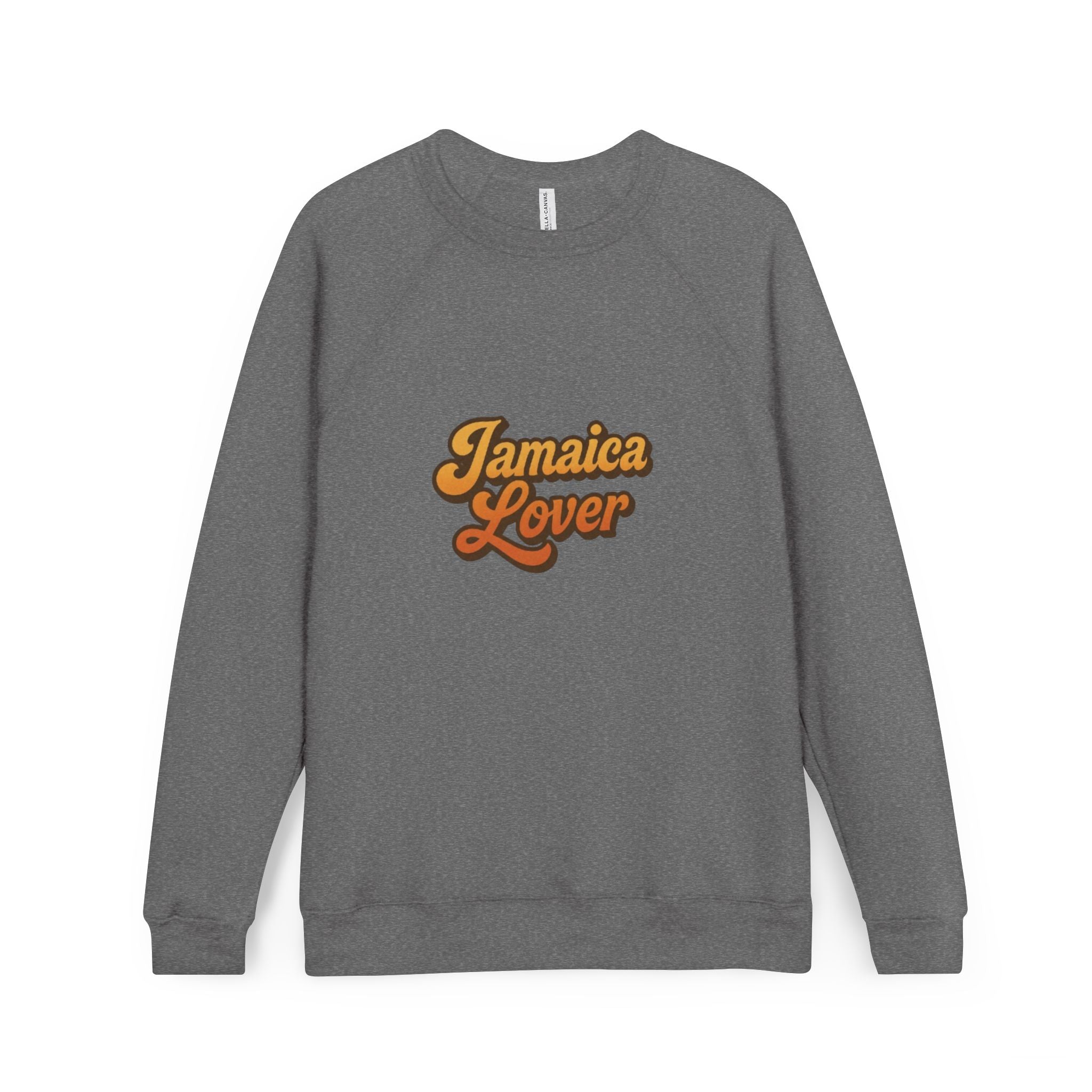 Jamaica Lover Sweatshirt - Retro Script Travel & Island Vibe Pullover