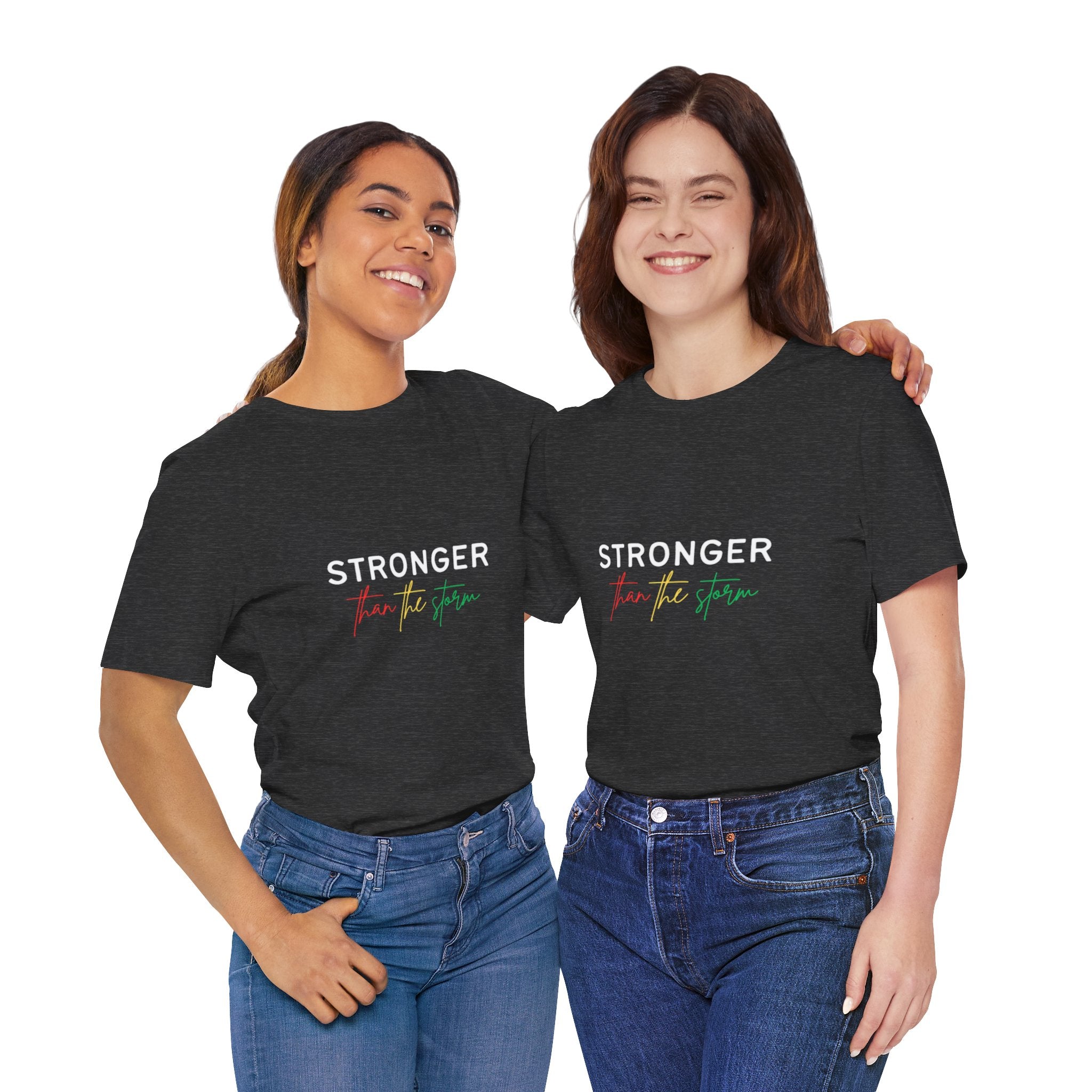 Stronger Than The Storm T‑Shirt — Inspirational Resilience Tee