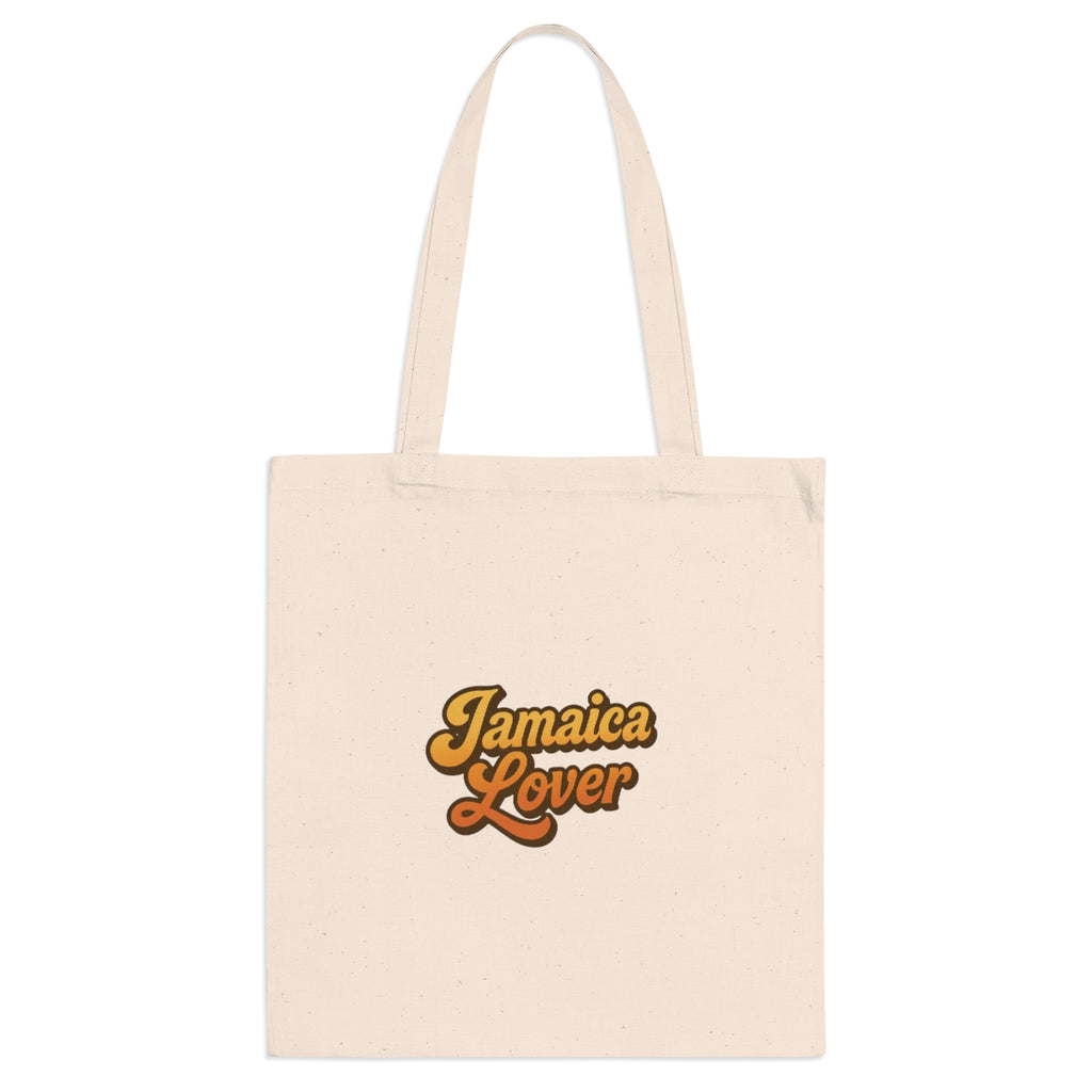 Jamaica Lovers Tote Bag, Travel Bag, Beach Bag, Eco-Friendly Shopping Tote, Gift for Vacationers, Jamaican Culture Accessory
