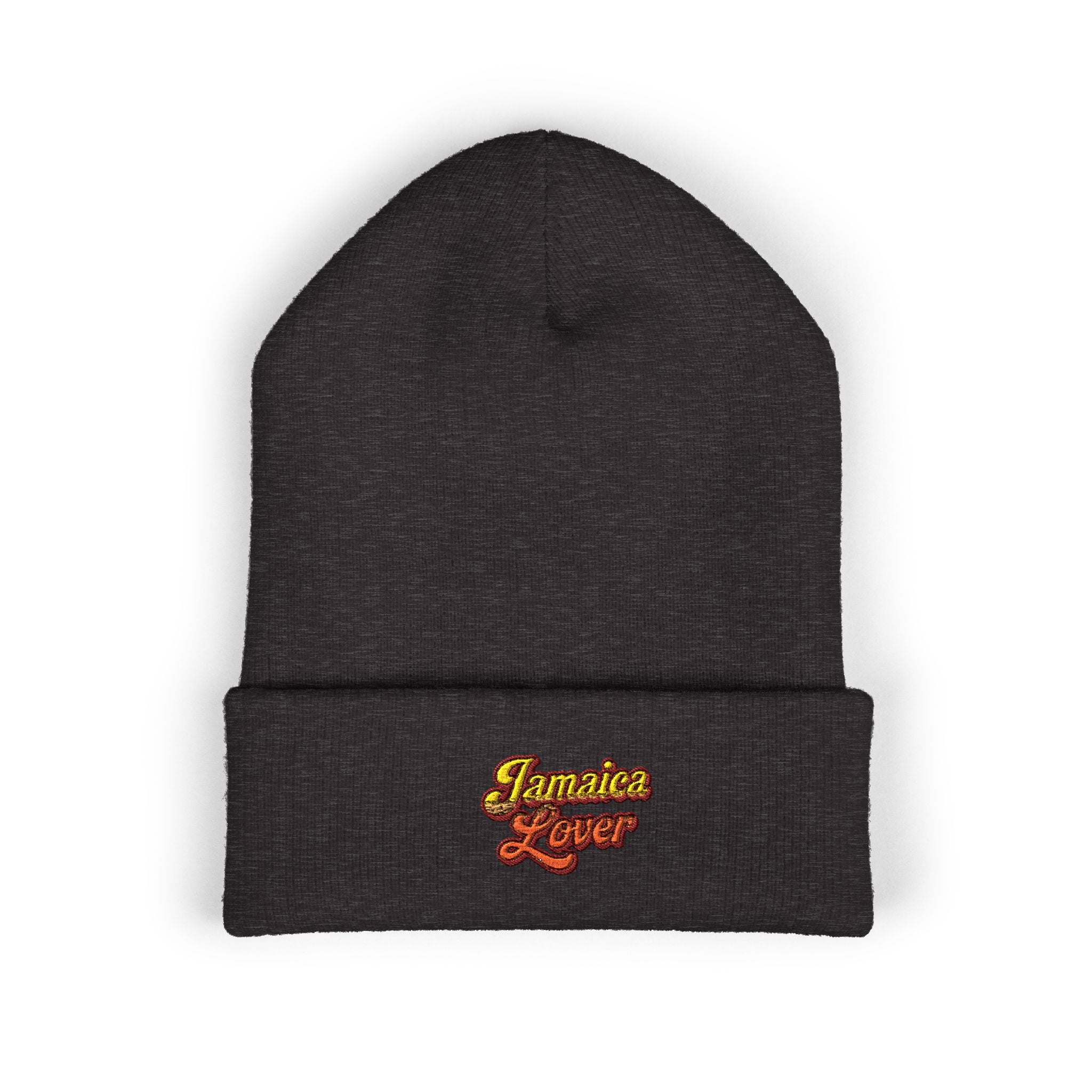Embroidered 'Business Lover' Classic Cuffed Beanie — Cozy Winter Hat
