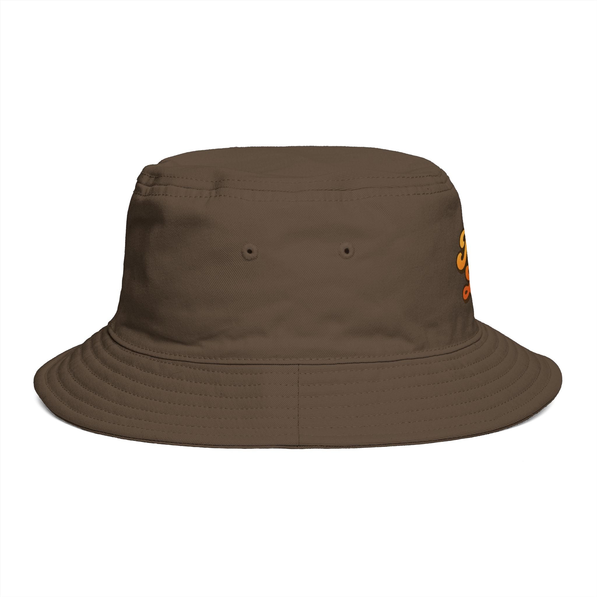 Jamaica Lover Bucket Hat — Retro Script Travel & Festival Sun Hat