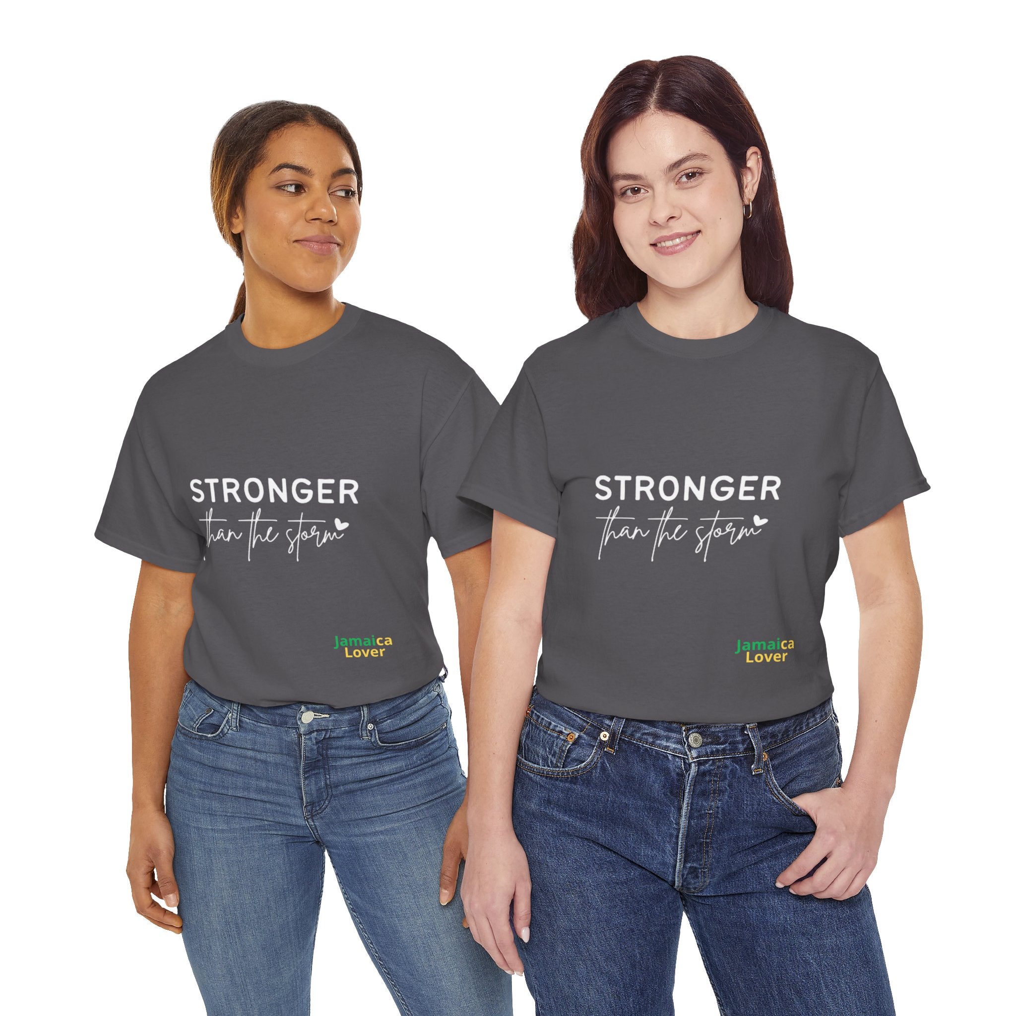 Stronger Than The Storm Tee — Inspirational Motivational T‑Shirt