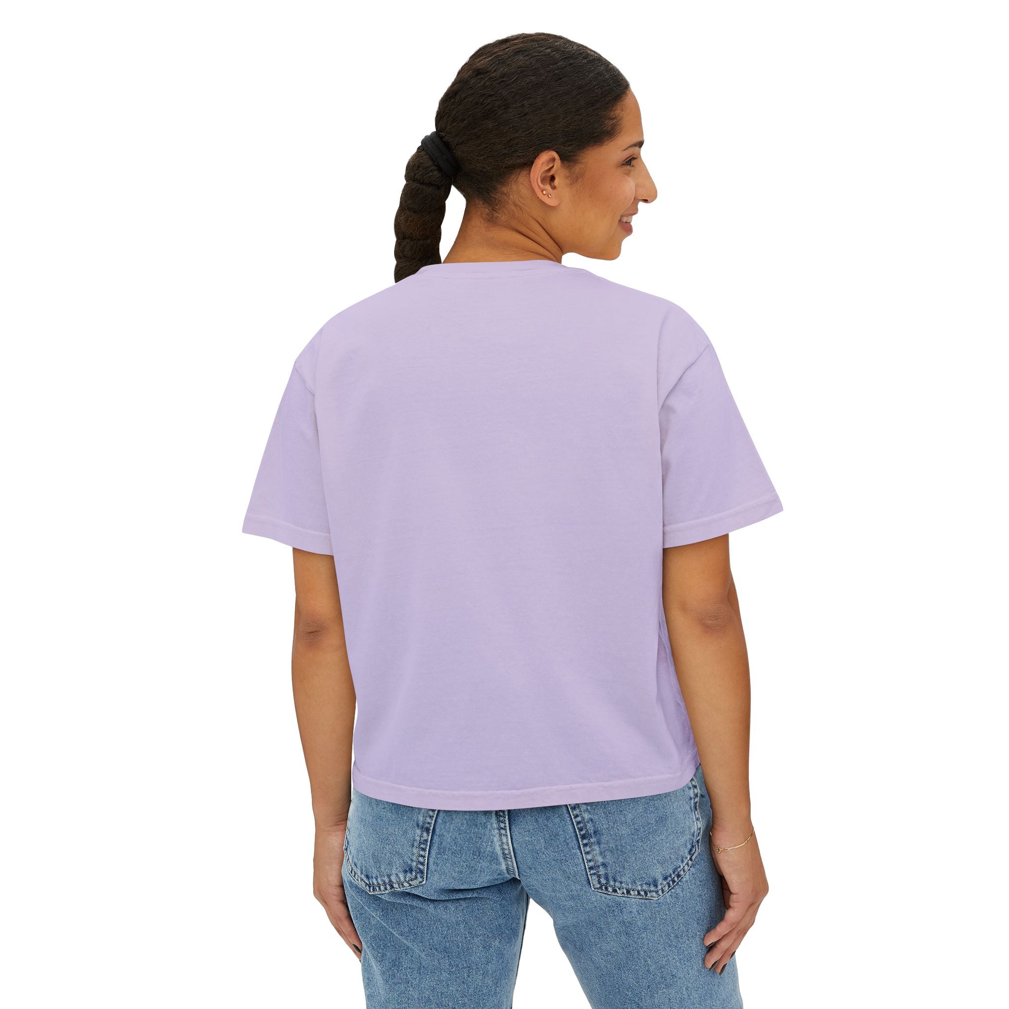 Jamaica Lover Boxy Tee — Retro Script Vacation T‑Shirt