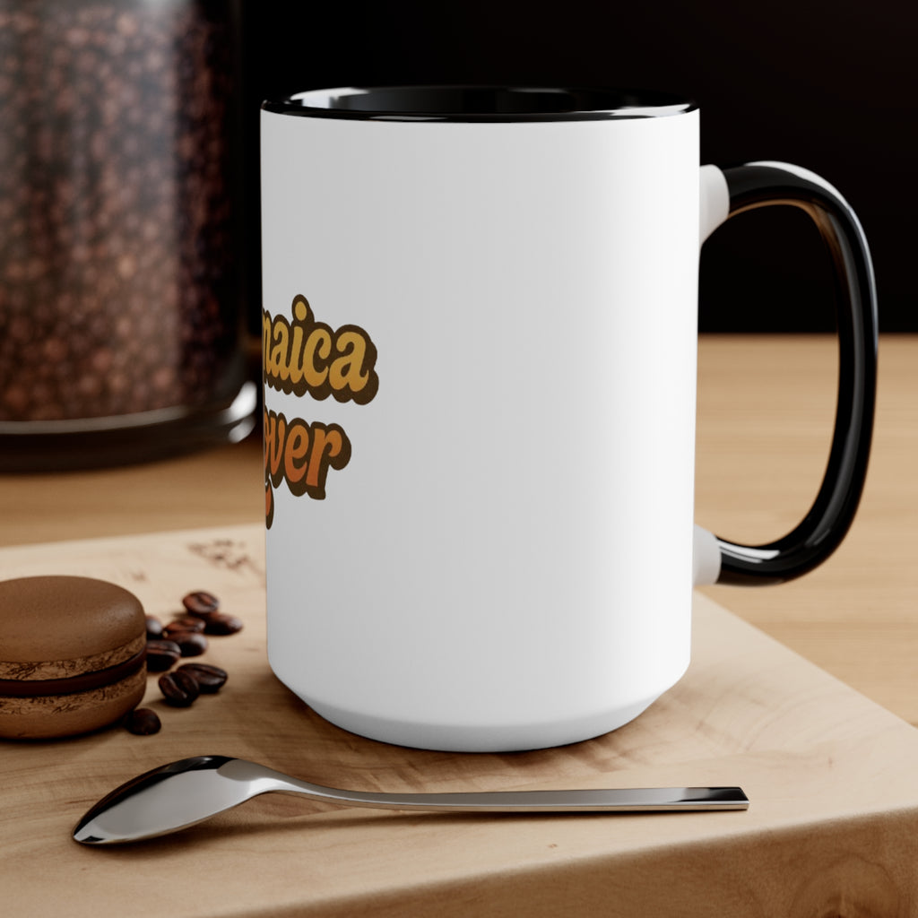 Jamaica Lovers Accent Mug - Perfect Gift for Coffee Enthusiasts, Beach Lovers, Travel Collectors, Birthday Celebrations, Summer Vibes