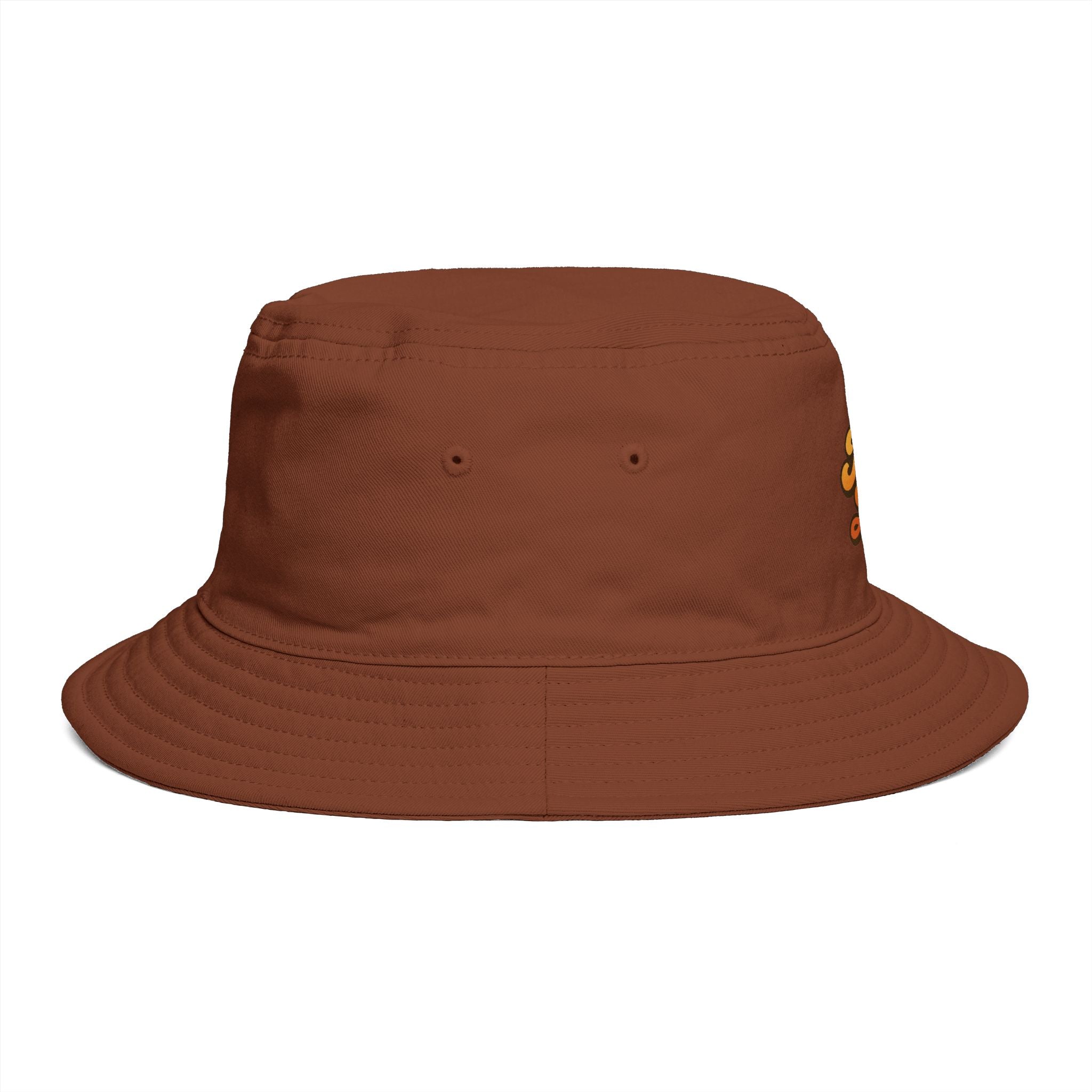 Jamaica Lover Bucket Hat — Retro Reggae Brown Beach Sun Hat