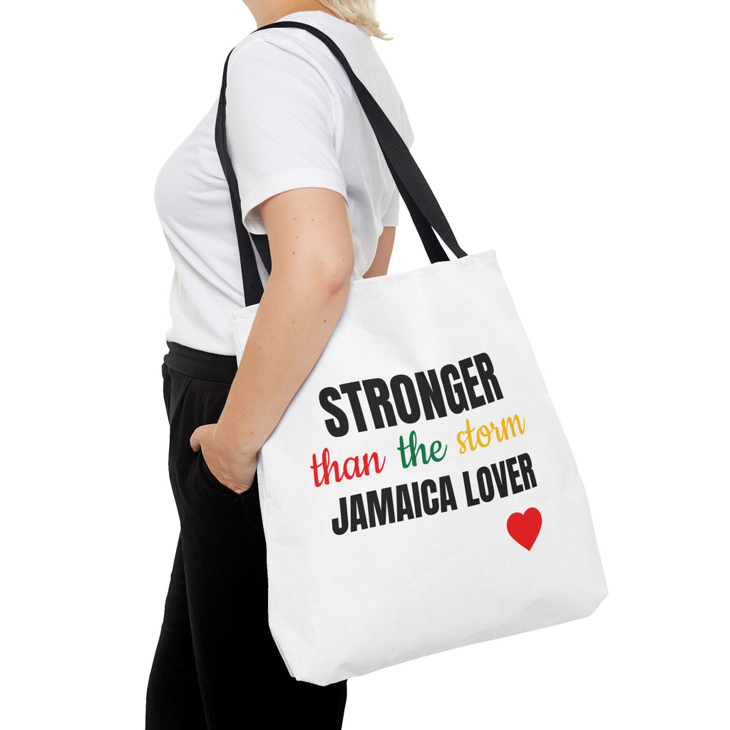Stronger Than The Storm Jamaica Lover Tote Bag