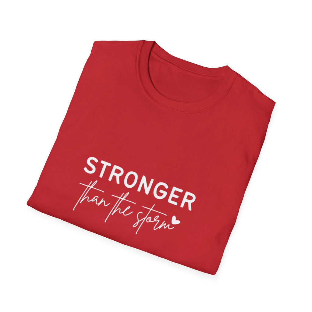 T-Shirt — "Stronger Than the Storm" Jamaica Lover Inspirational Tee