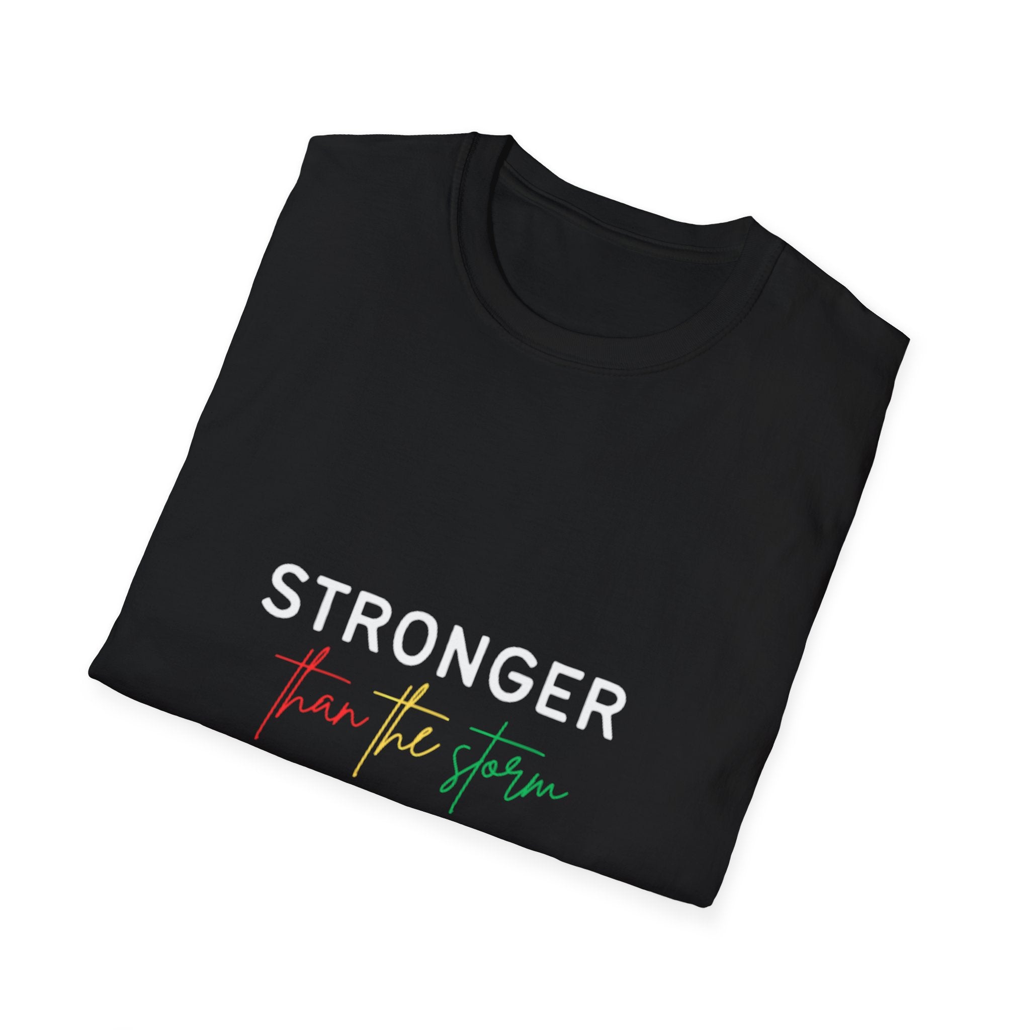 Stronger Than The Storm T-Shirt — Inspirational Resilience Tee