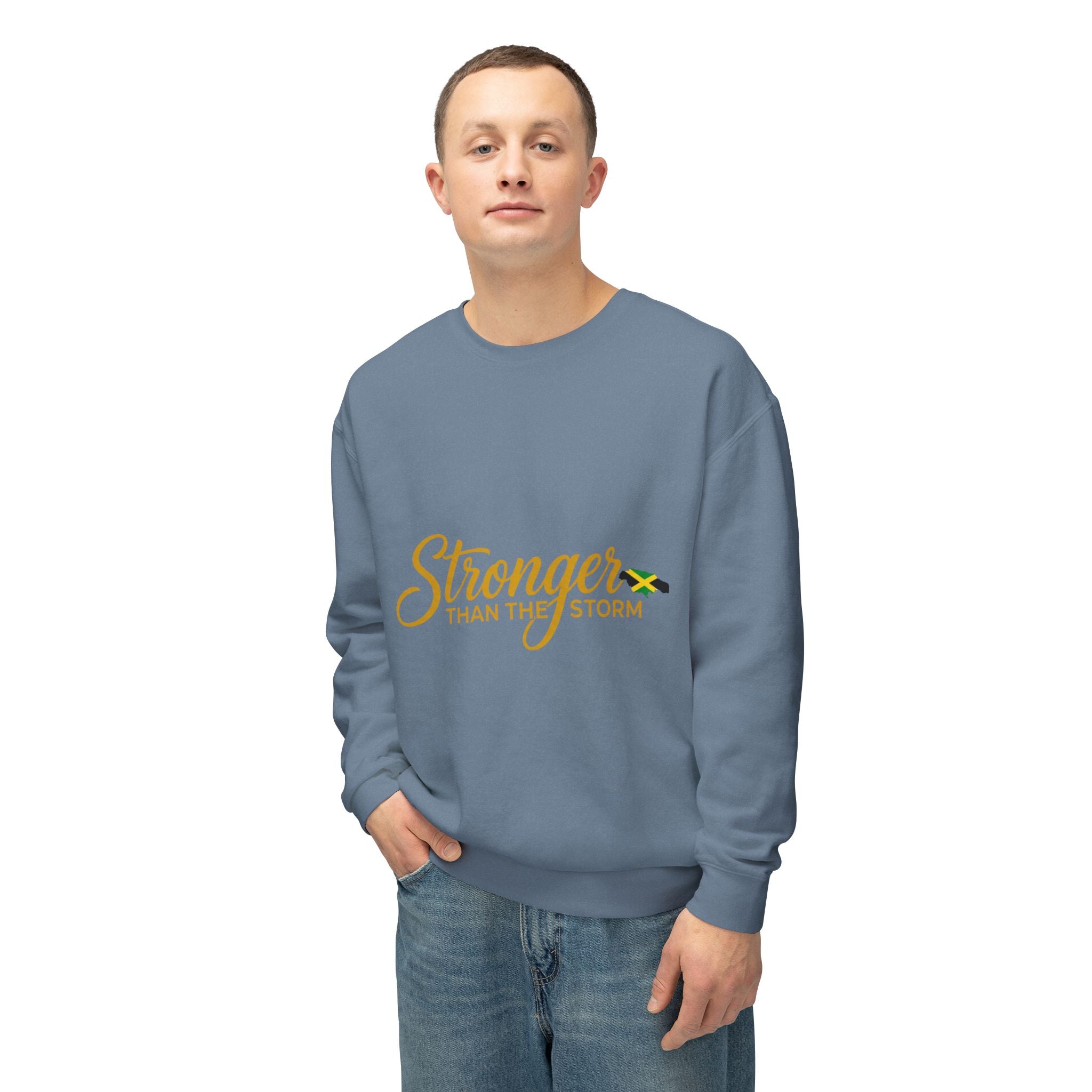Stronger Than The Storm Crewneck Sweatshirt