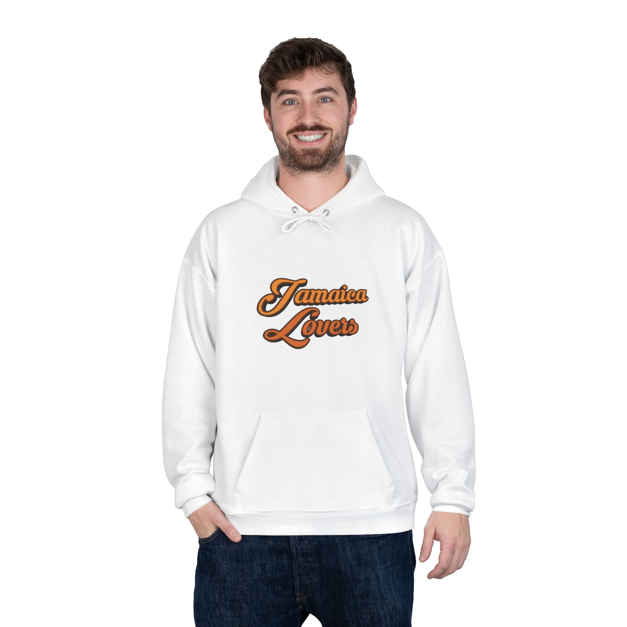 Unisex Eco-Friendly Hoodie with 'Jammin Lover' Design - Perfect for Music Lovers, Festivals, Cozy Nights, Gift for Friends, Casual Wear
