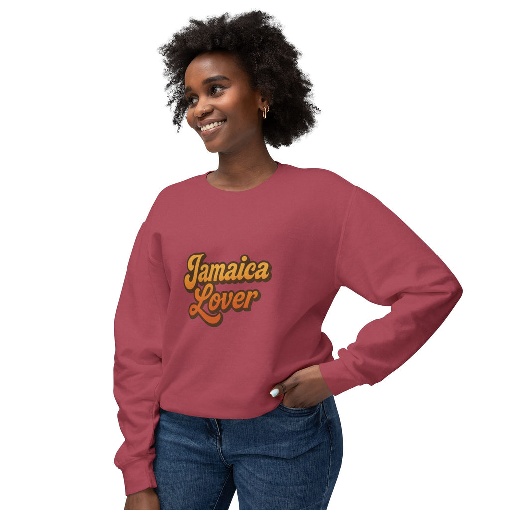 Jamaica Lover Crewneck Sweatshirt – Retro Tropical Travel Tee
