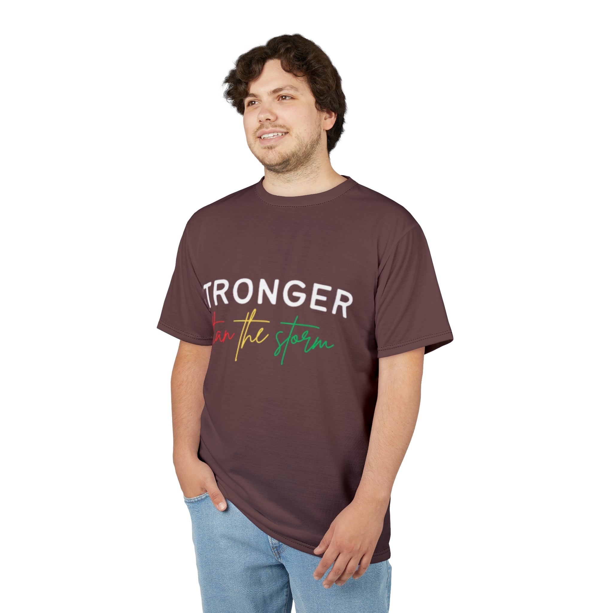 Stronger Than The Storm T-Shirt — Inspirational Resilience Tee