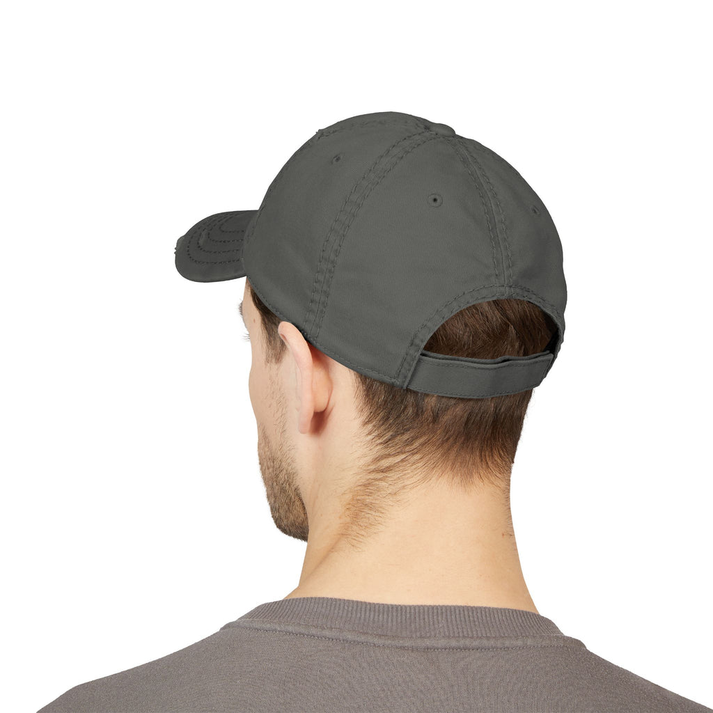 Jamaica Lover Embroidered Distressed Dad Hat