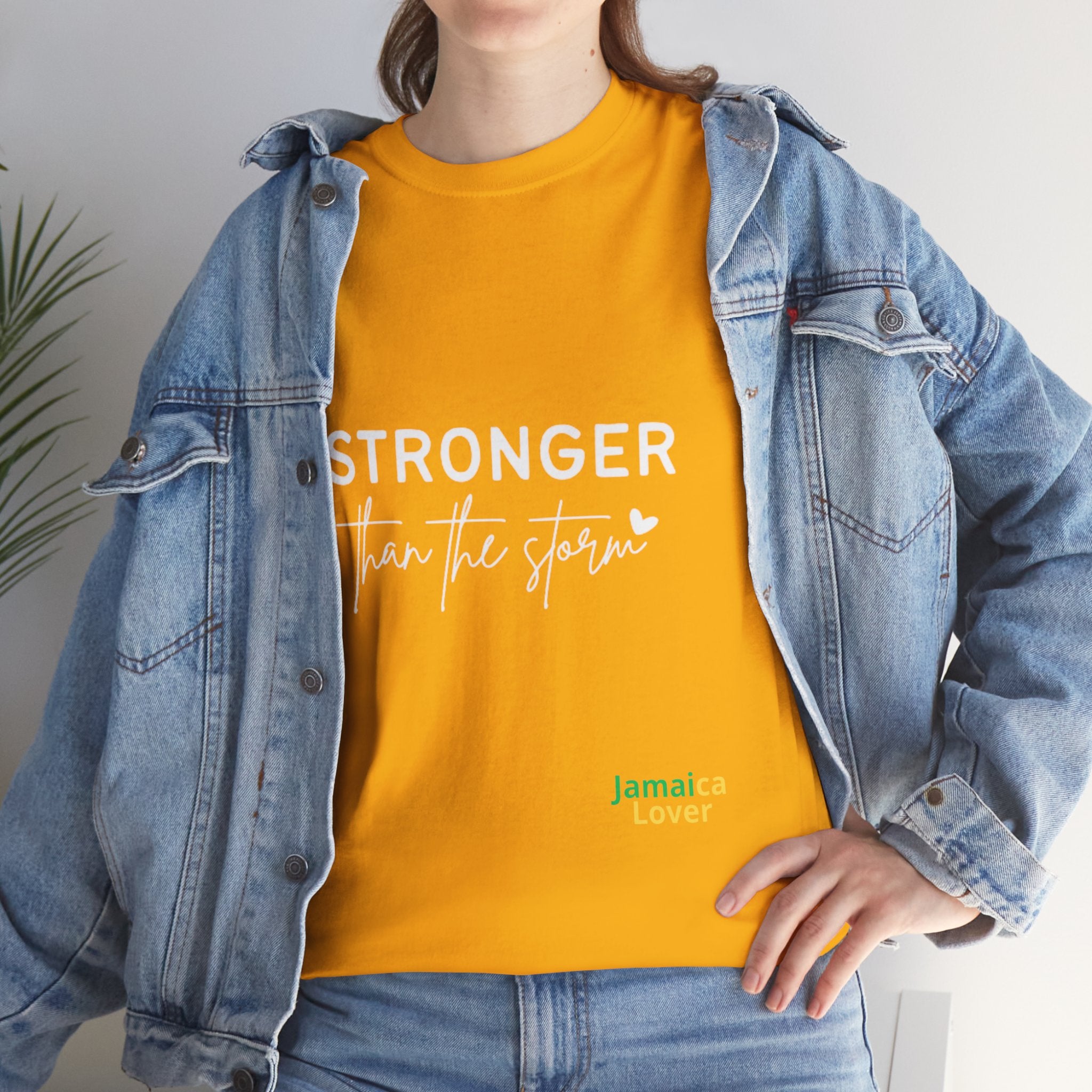 Stronger Than The Storm Tee — Inspirational Motivational T‑Shirt