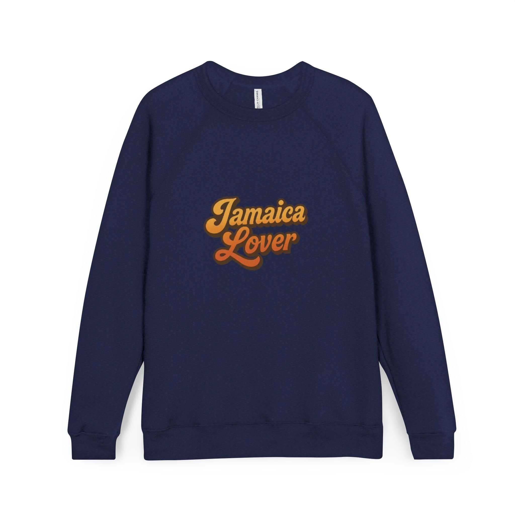 Jamaica Lover Sweatshirt - Retro Script Travel & Island Vibe Pullover