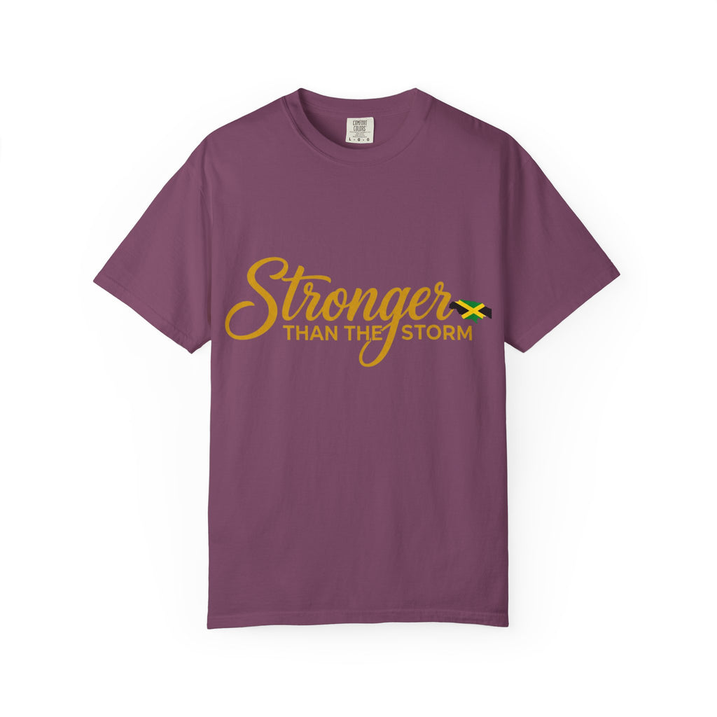 Stronger Than The Storm T-Shirt — Jamaica Resilience Tee
