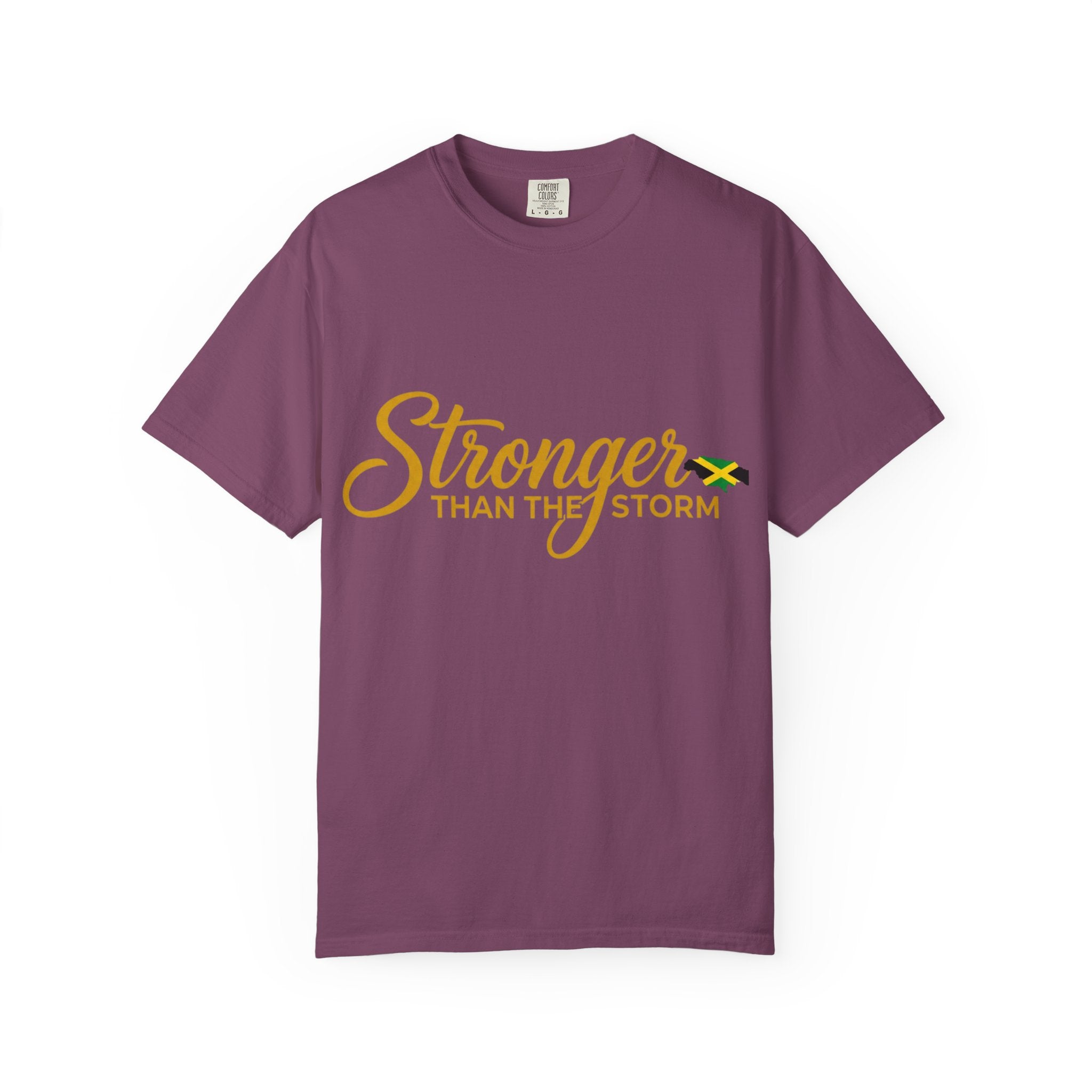 Stronger Than The Storm T-Shirt — Jamaica Resilience Tee
