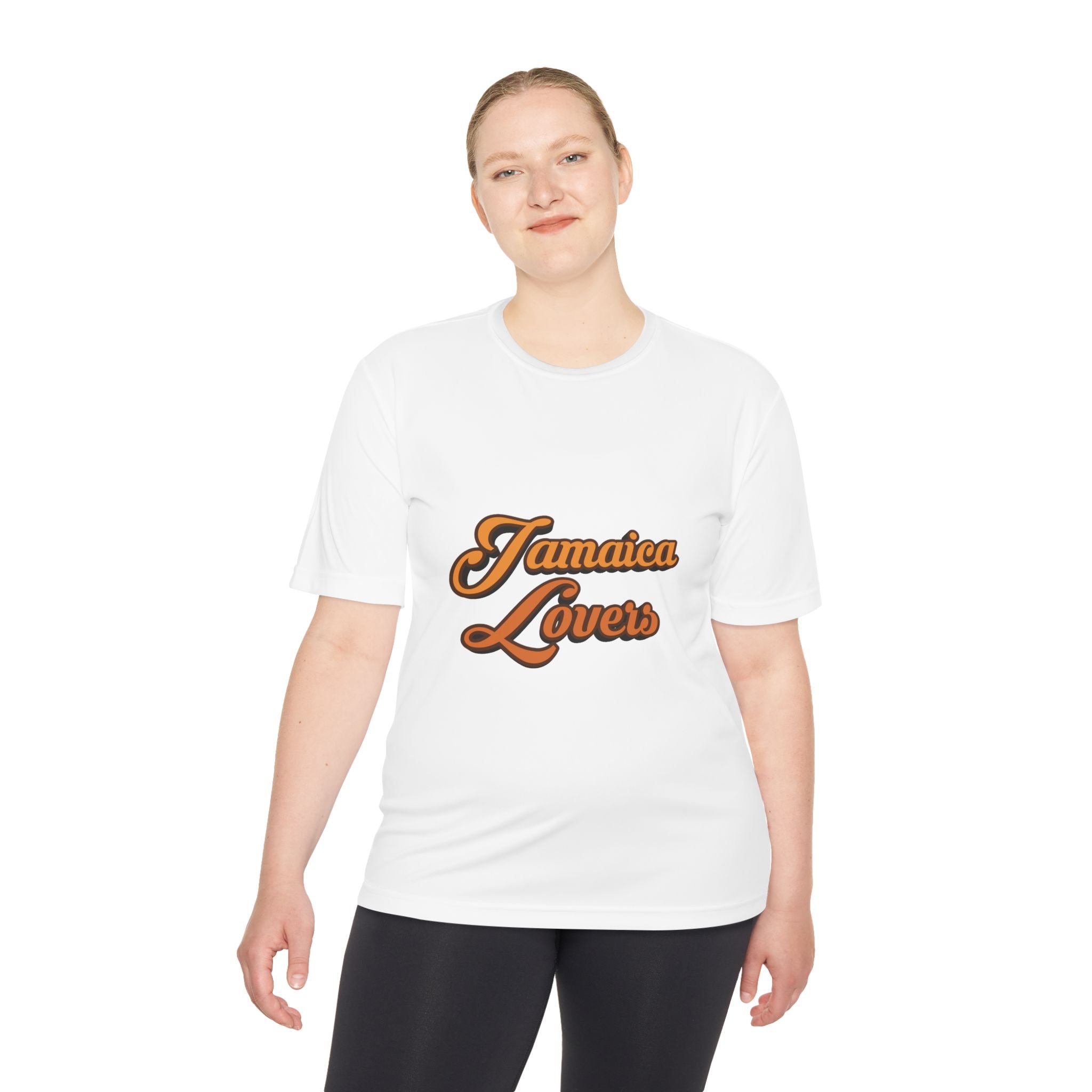 Jamaica Lovers Unisex Moisture Wicking Tee, Cool Summer Wear, Beach Shirt, Vacation Gear, Travel Apparel, Gift for Friends