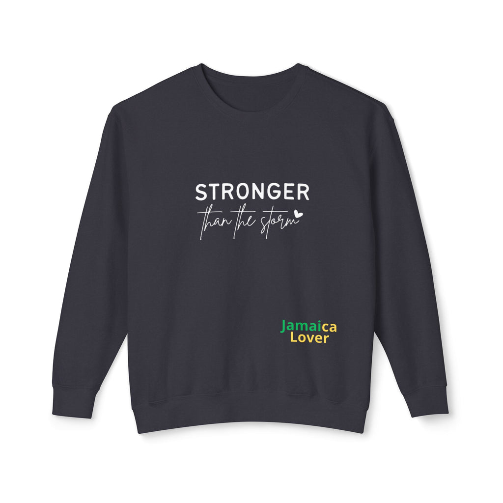 Stronger Than You Crewneck Sweatshirt — Inspirational Lightweight Pullover