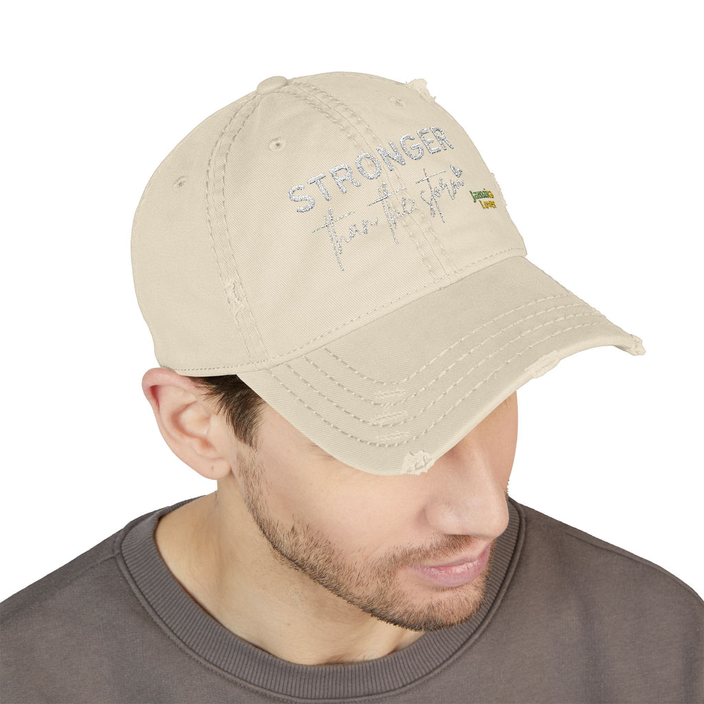 Distressed Dad Hat (Embroidery)