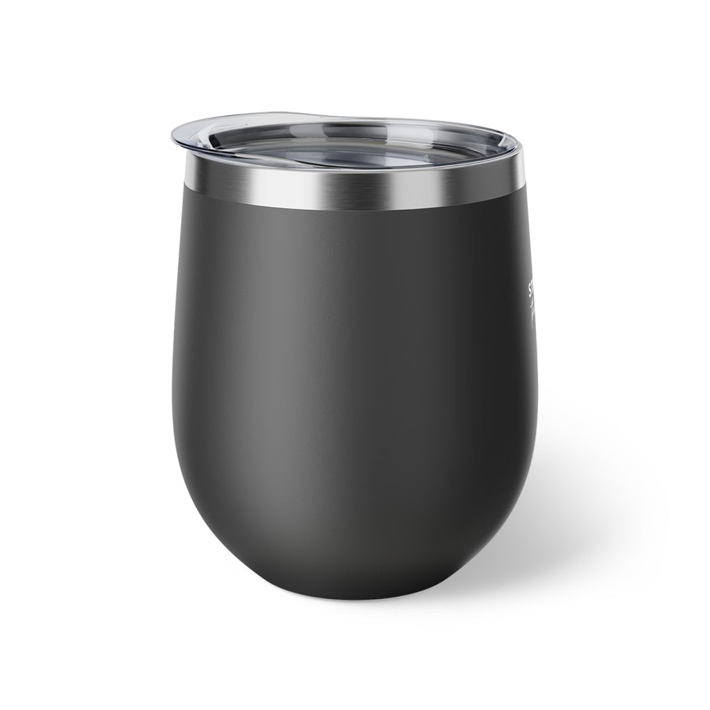 Insulated 12oz Copper Tumbler — "Stronger Than the Storm" Jamaica Lover Design