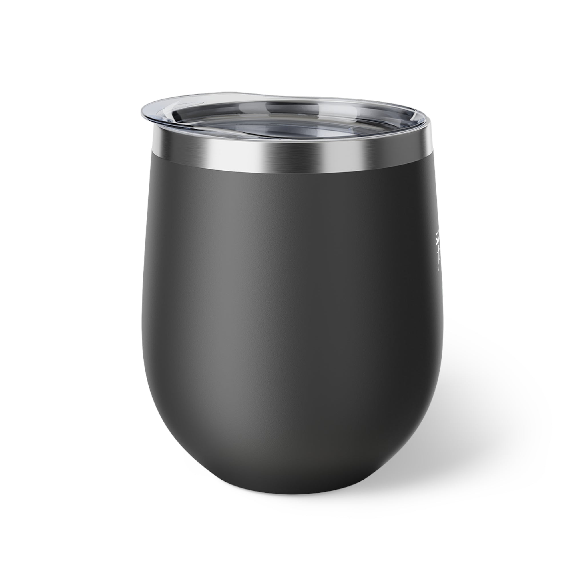 Insulated 12oz Copper Tumbler — "Stronger Than the Storm" Jamaica Lover Design