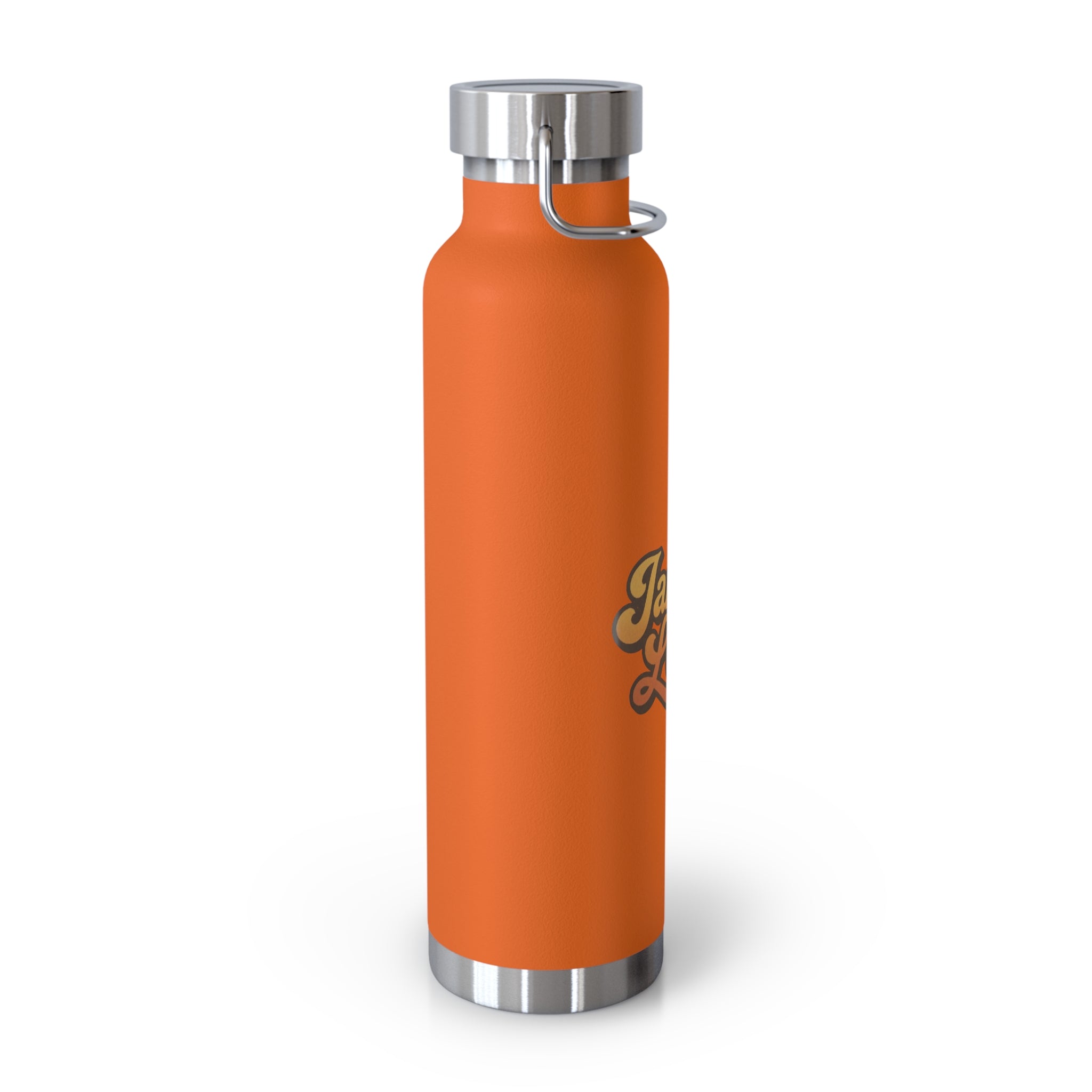 Jamaican Lovers Water Bottle, 22oz Copper Insulated Bottle, Travel Tumbler, Gifts for Friends, Hydration Bottle, Summer Vibes