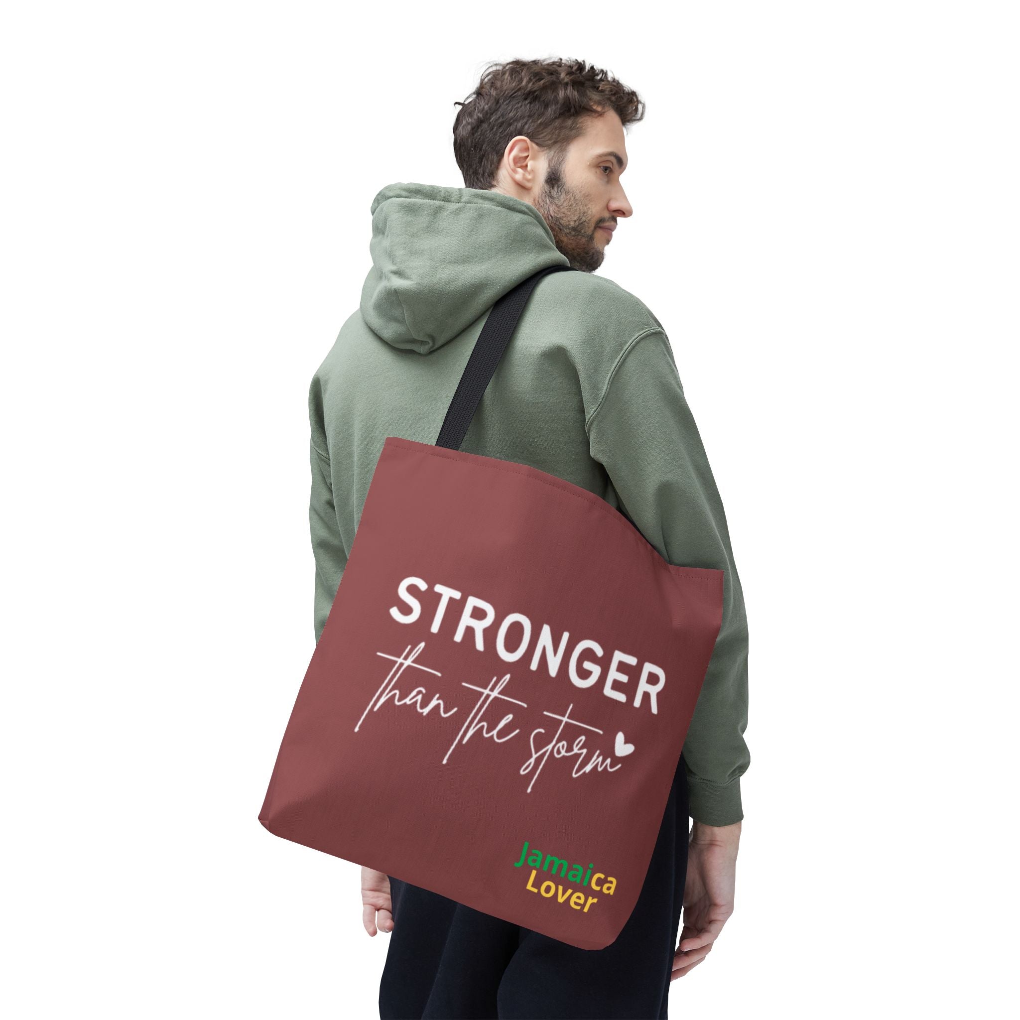 Stronger Than The Storm Jamaica Lover Tote Bag