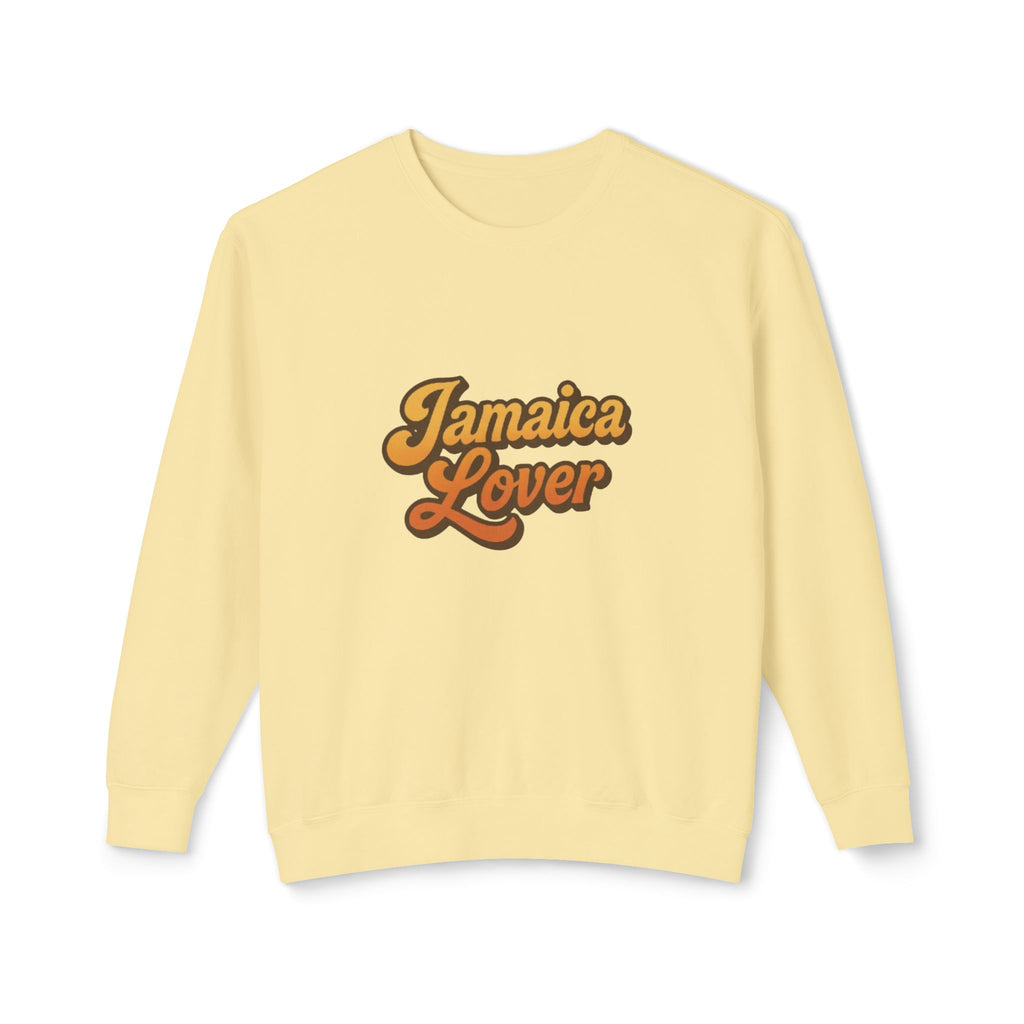 Jamaica Lover Crewneck Sweatshirt – Retro Tropical Travel Tee