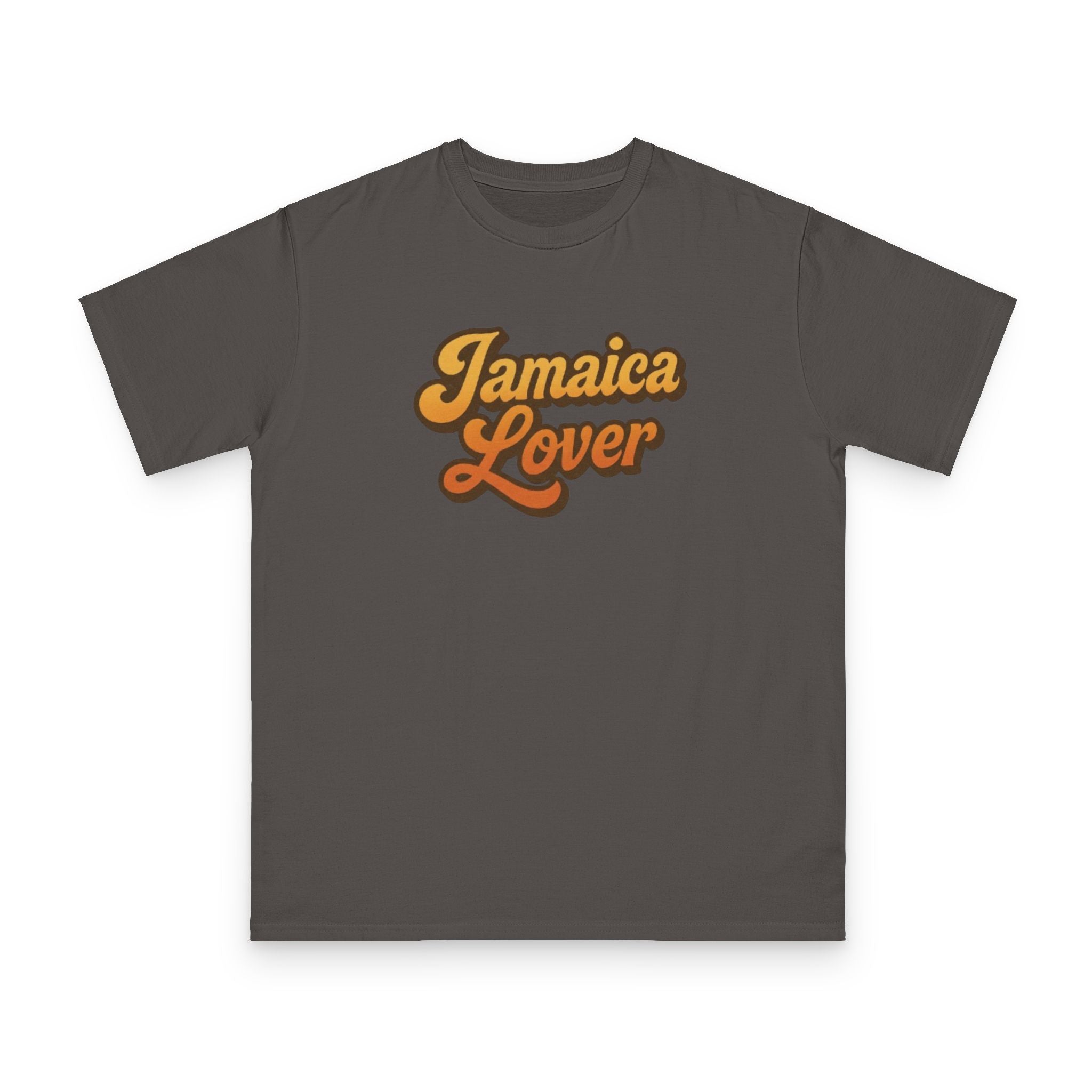 Jamaica Lover T-Shirt — Retro Script Island Vacation Tee