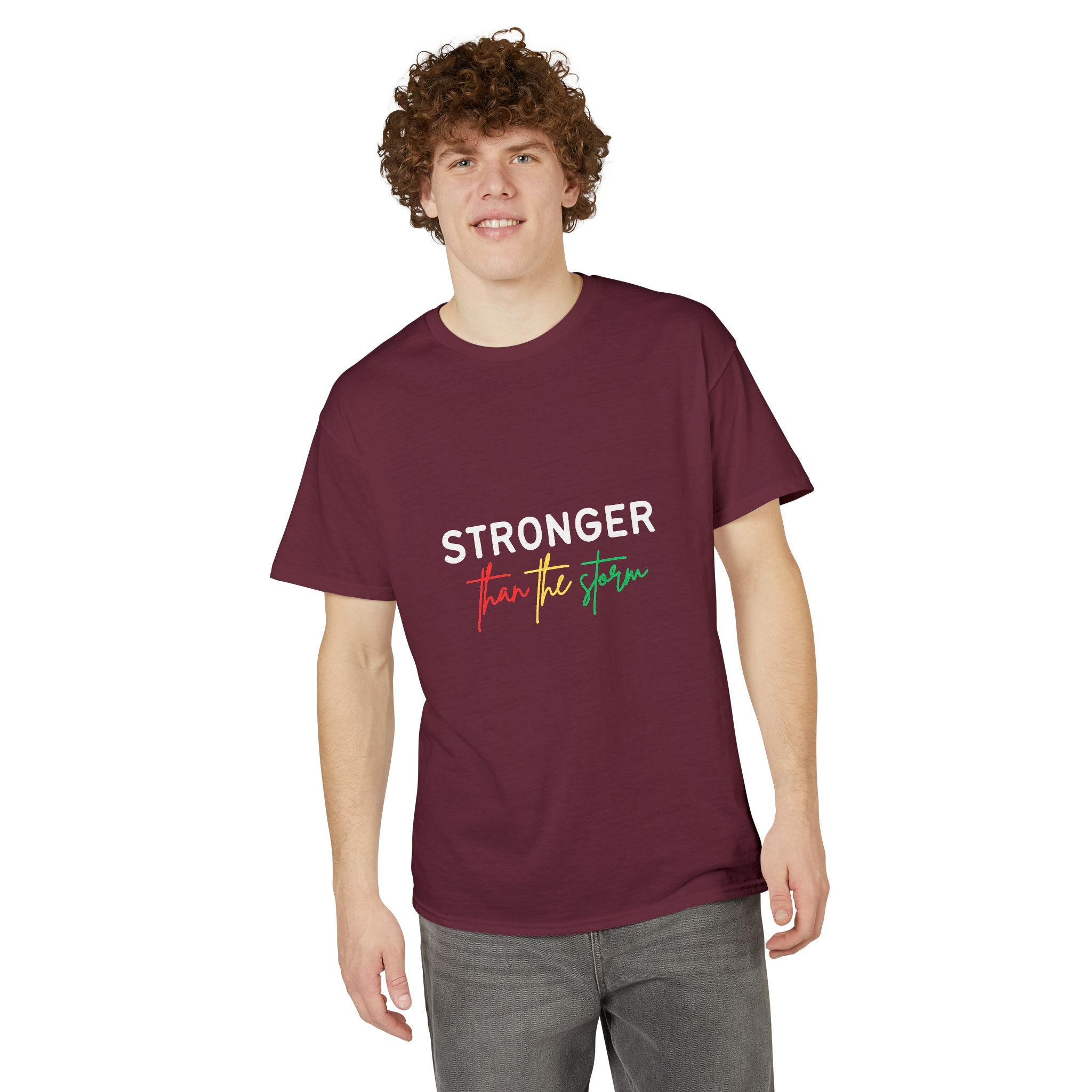 Stronger Than the Storm T-Shirt — Inspiring Resilience Tee