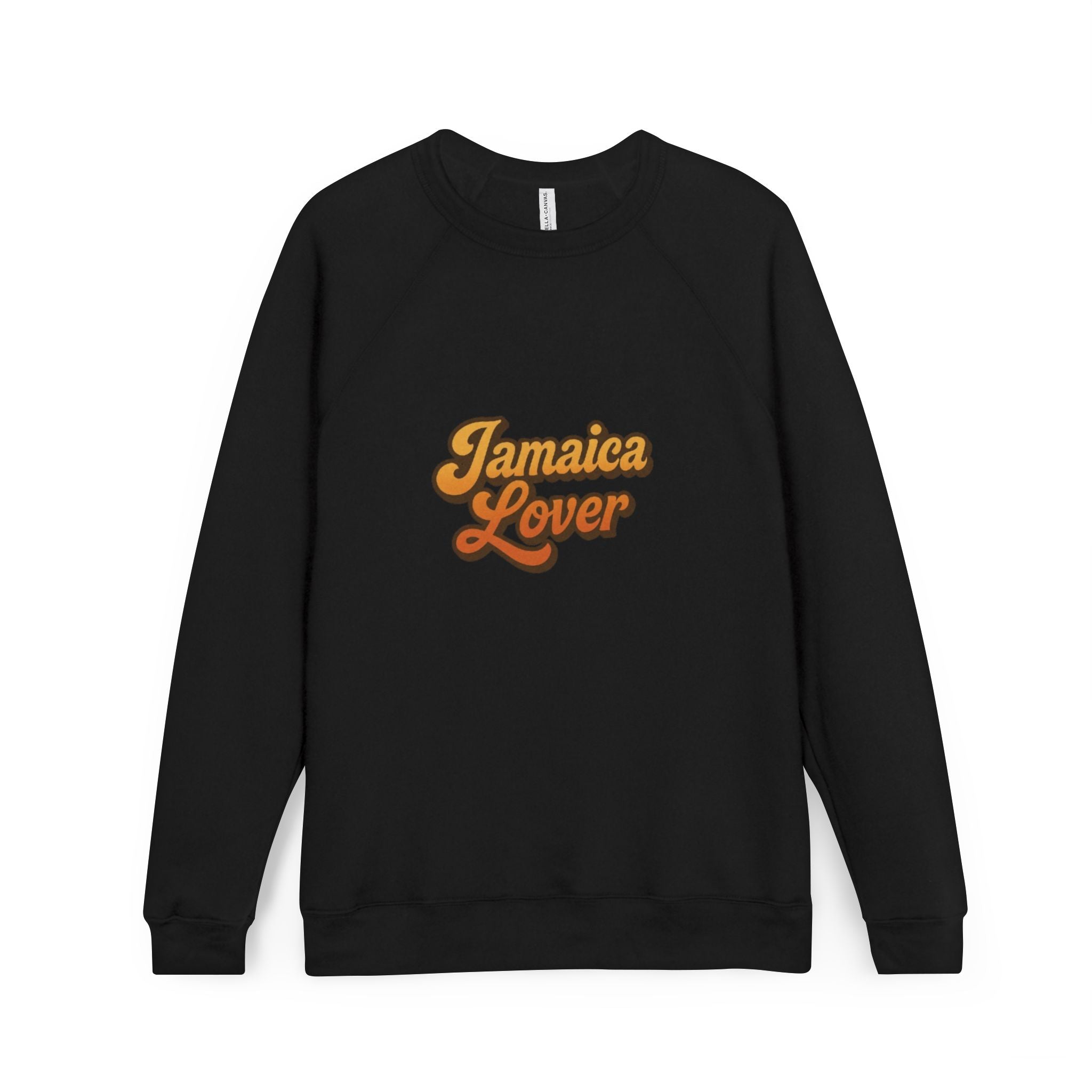 Jamaica Lover Sweatshirt - Retro Script Travel & Island Vibe Pullover