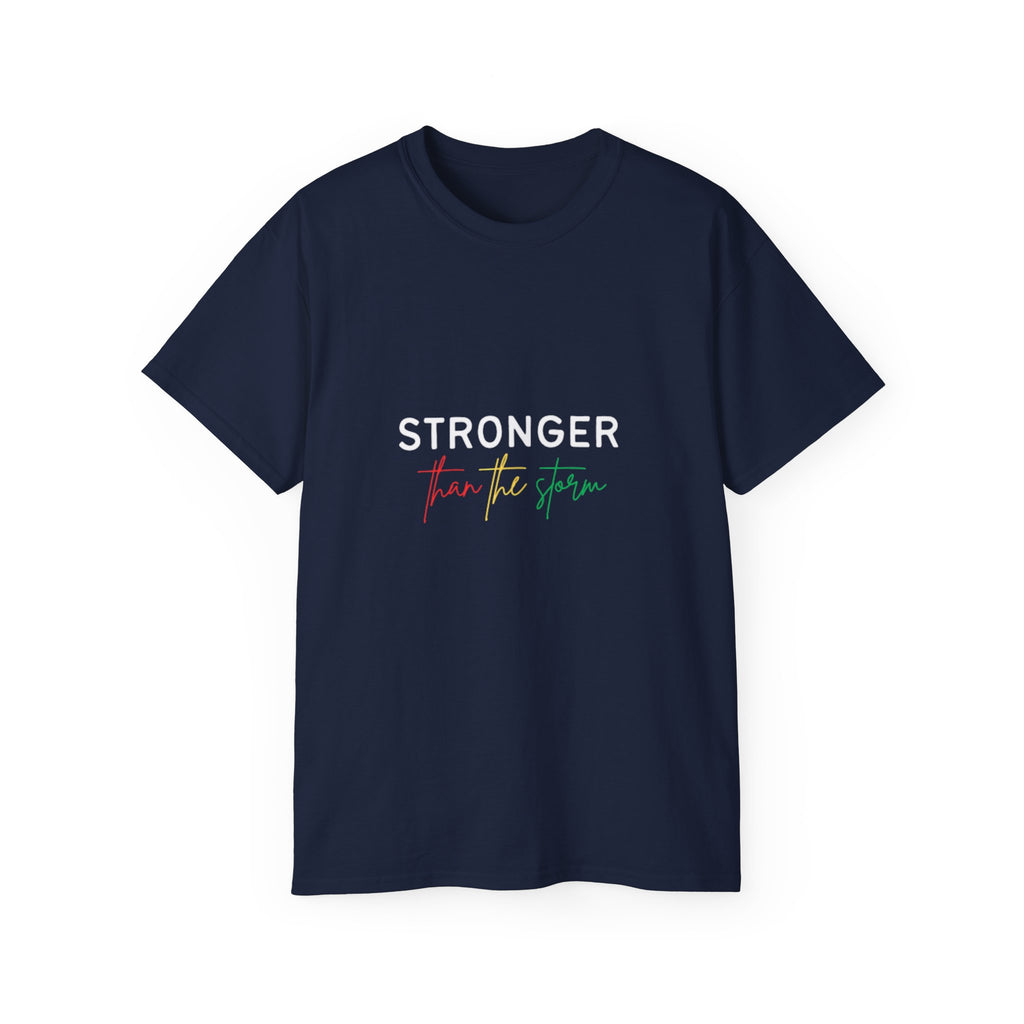 Stronger Than The Storm T-Shirt — Resilience Motivational Tee